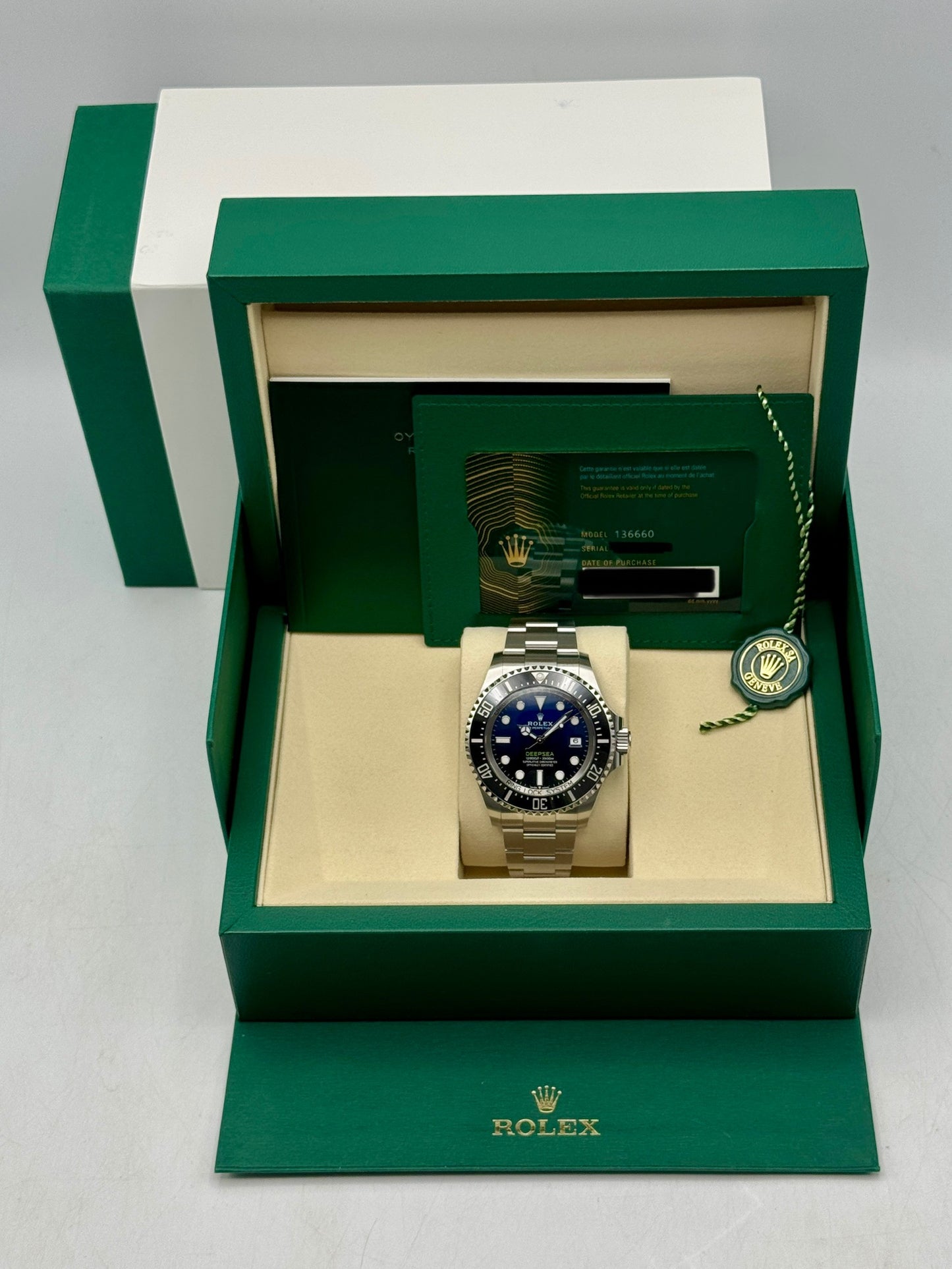 NEW 2026 Rolex Deepsea James Cameron 44mm 136660 Blue Dial