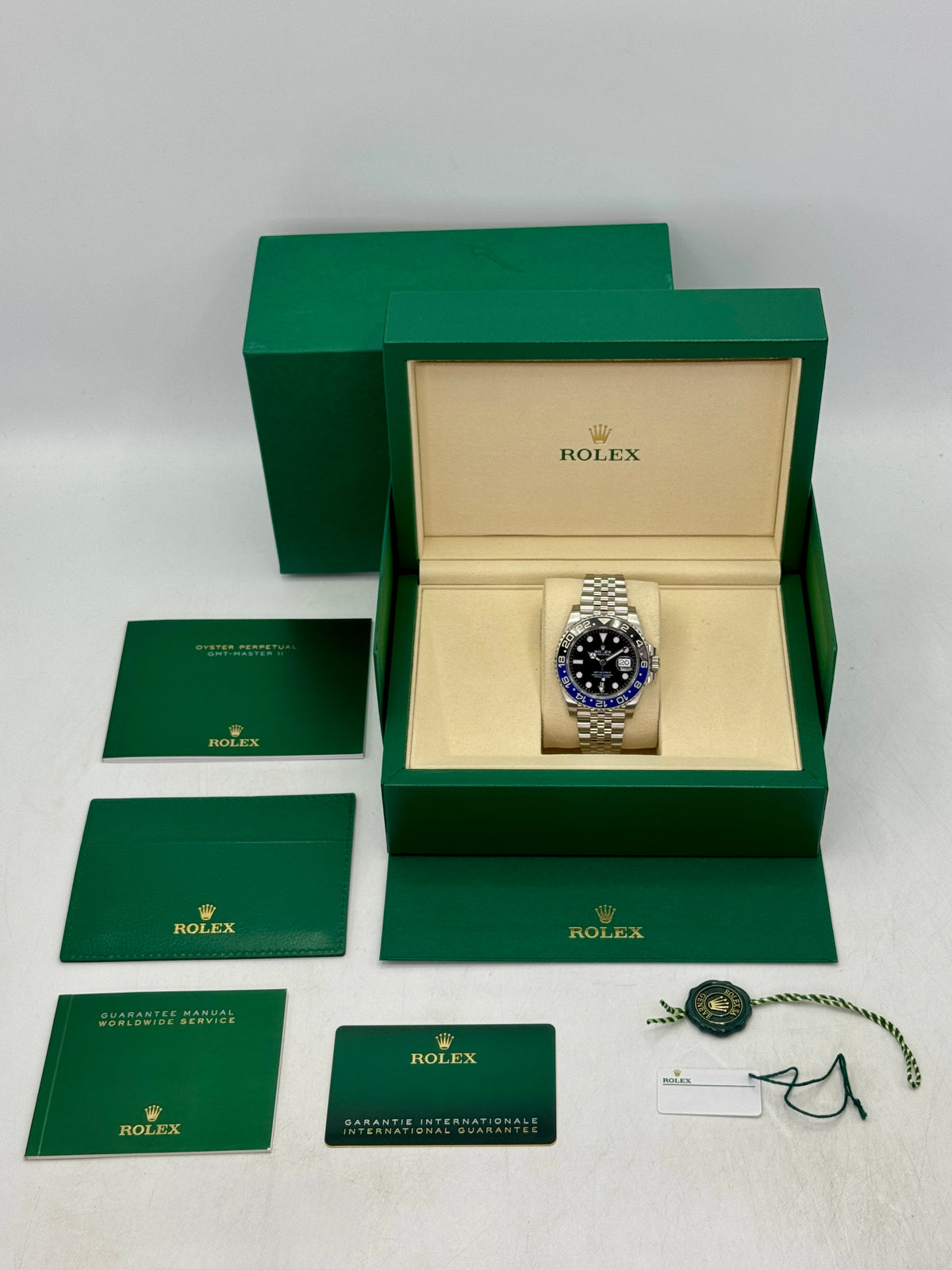 2025 Rolex GMT-Master II Batgirl 40mm 126710BLNR Jubilee