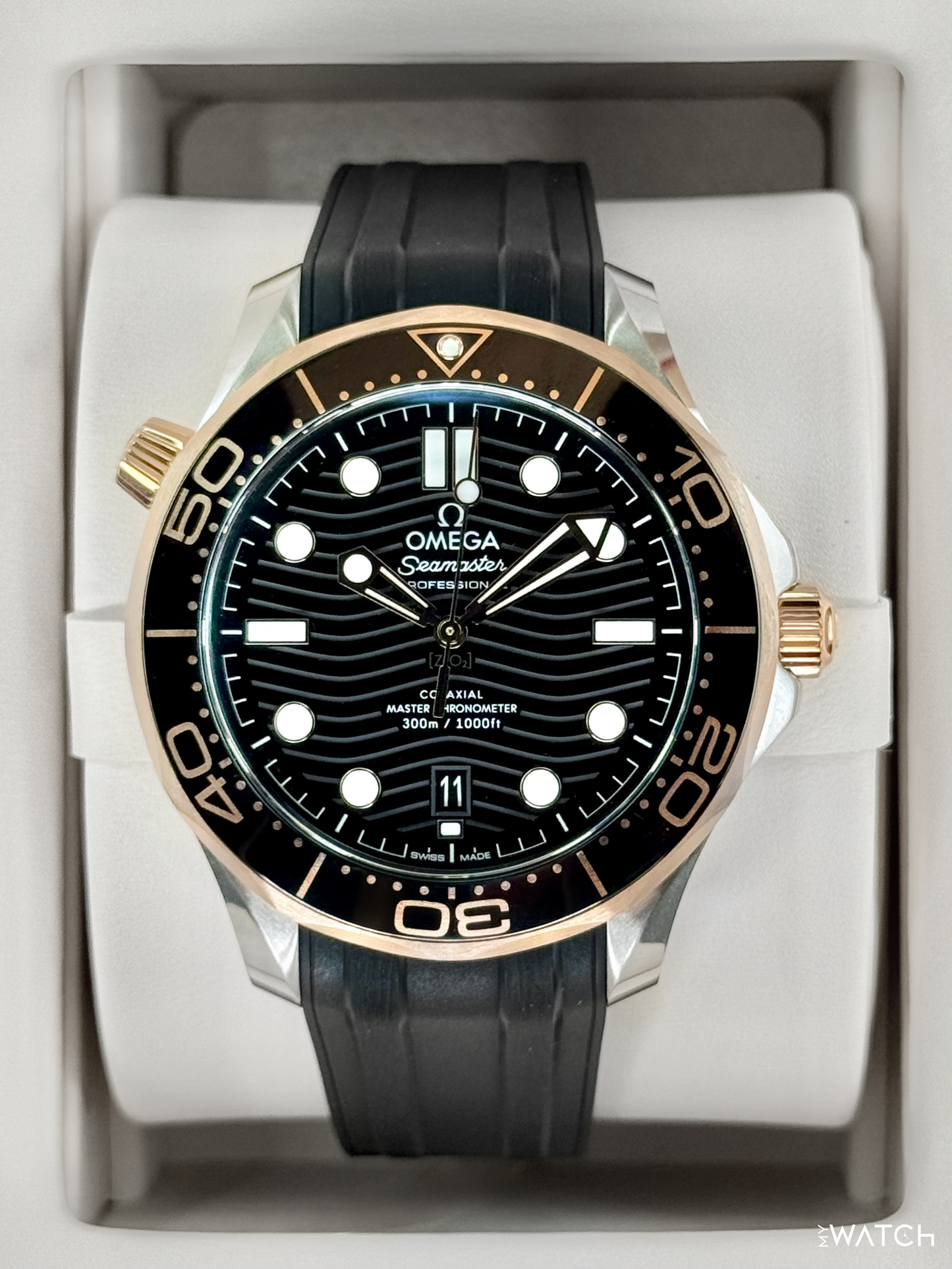 NEW 2026 Omega Seamaster Diver 300M 42mm 210.22.42.20.01.002 Black Dial