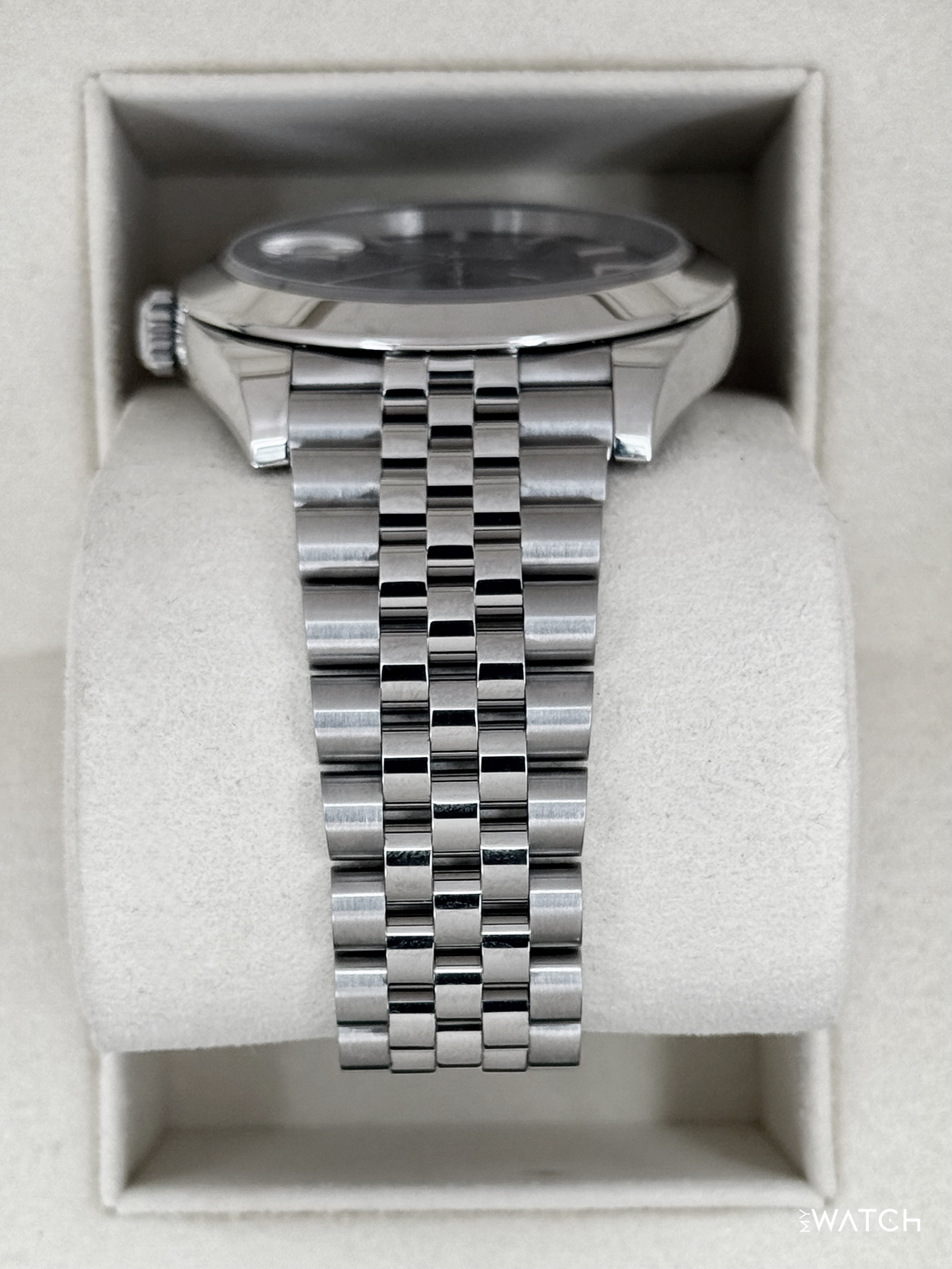 2024 Rolex Datejust 41mm 126300 Stainless Steel Jubilee Rhodium Dial - MyWatchLLC