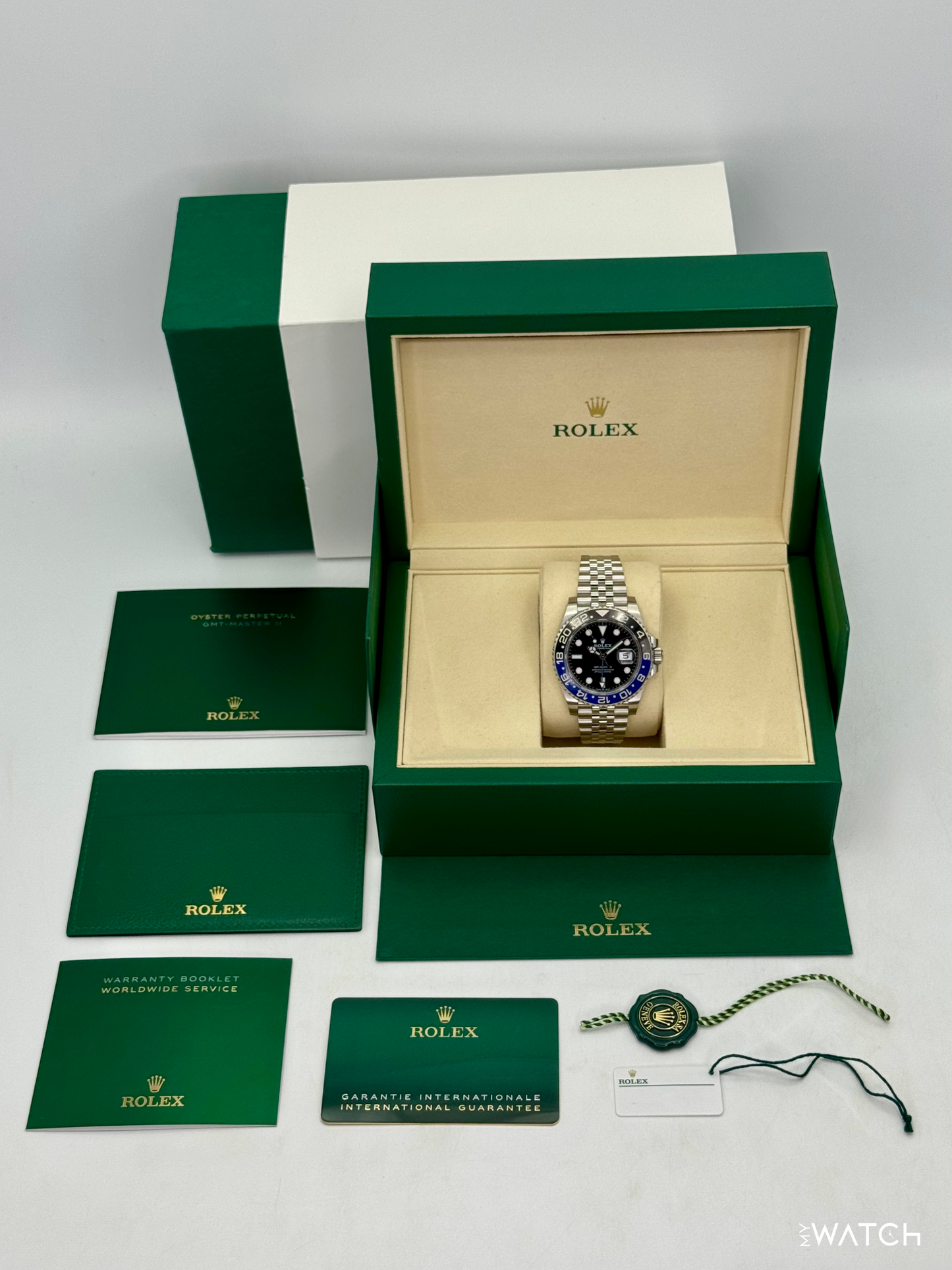 2025 Rolex GMT-Master II "Batgirl" 40mm 126710BLNR Jubilee - MyWatchLLC