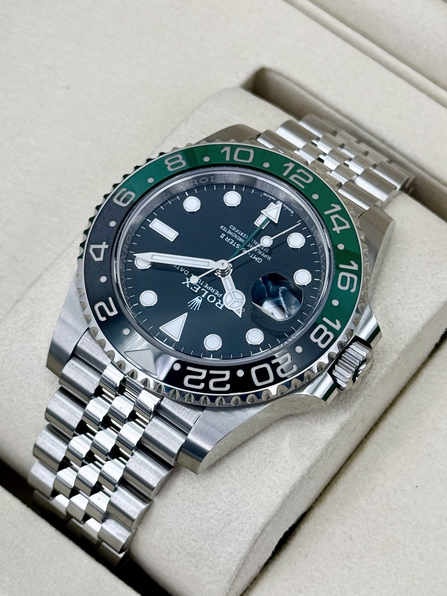 2025 Rolex GMT-Master II Sprite 40mm 126720VTNR Jubilee
