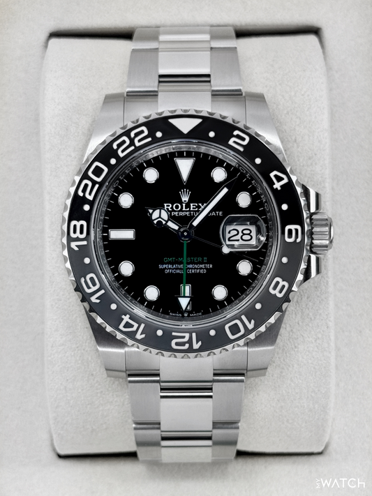 NEW 2026 Rolex GMT-Master II "Bruce Wayne" 40mm 126710GRNR Oyster - MyWatchLLC