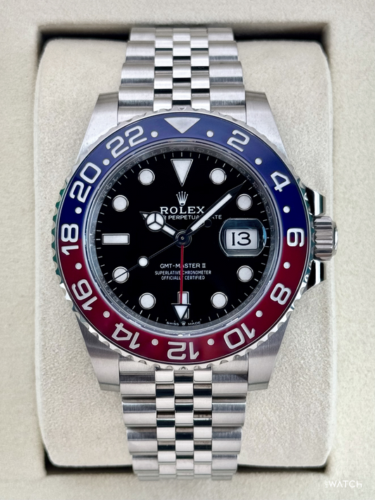 NEW 2025 Rolex GMT-Master II "Pepsi" 40mm 126710BLRO Jubilee - MyWatchLLC