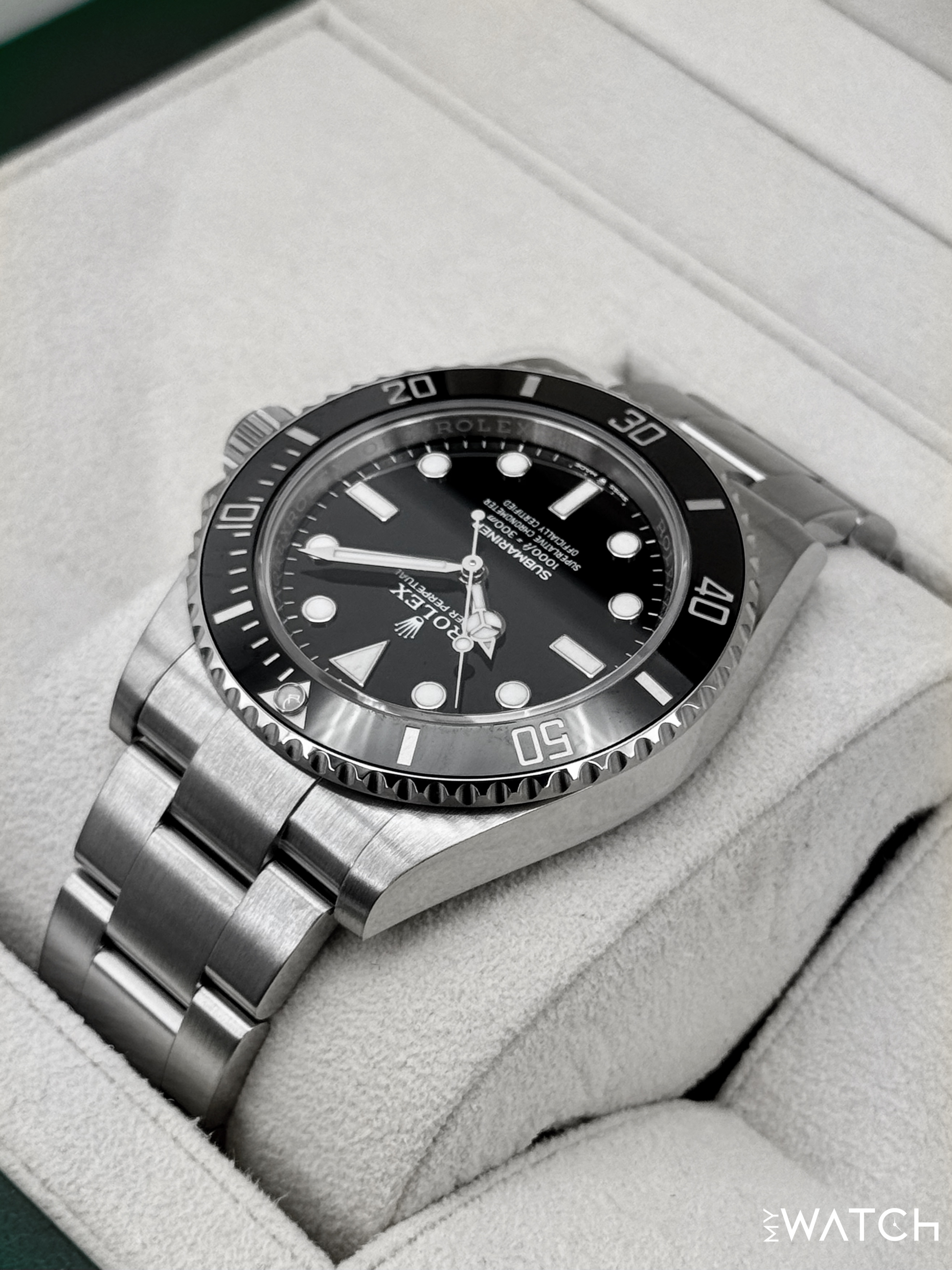 2025 Rolex Submariner 41mm 124060 Stainless Steel Black Dial - MyWatchLLC