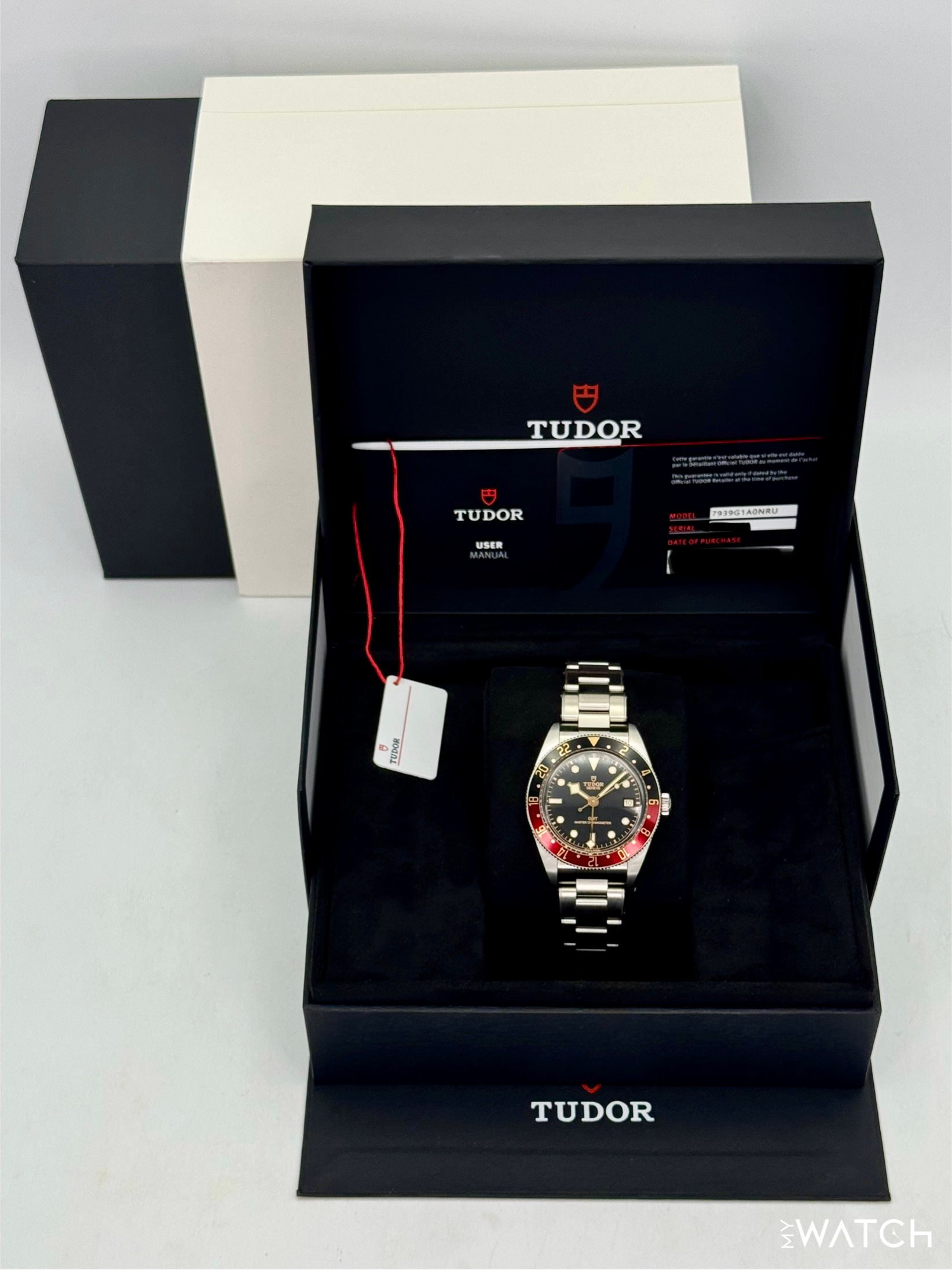 NEW 2025 Tudor Black Bay 58 GMT 39mm 7939G1A0NRU Stainless Steel Black Dial - MyWatchLLC