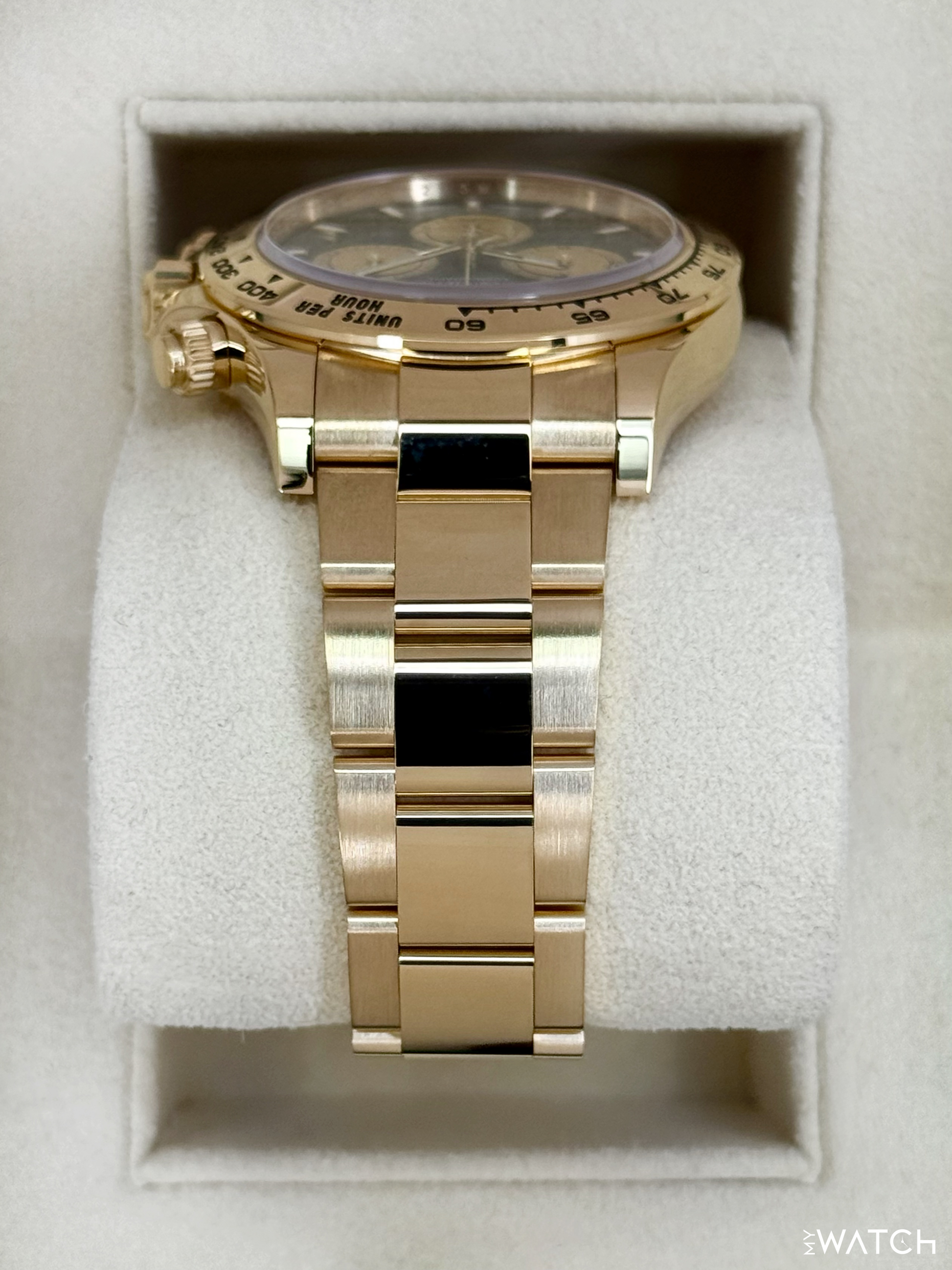 2025 Rolex Daytona "Paul Newman" 40mm 126508 18K Yellow Gold Black Dial - MyWatchLLC