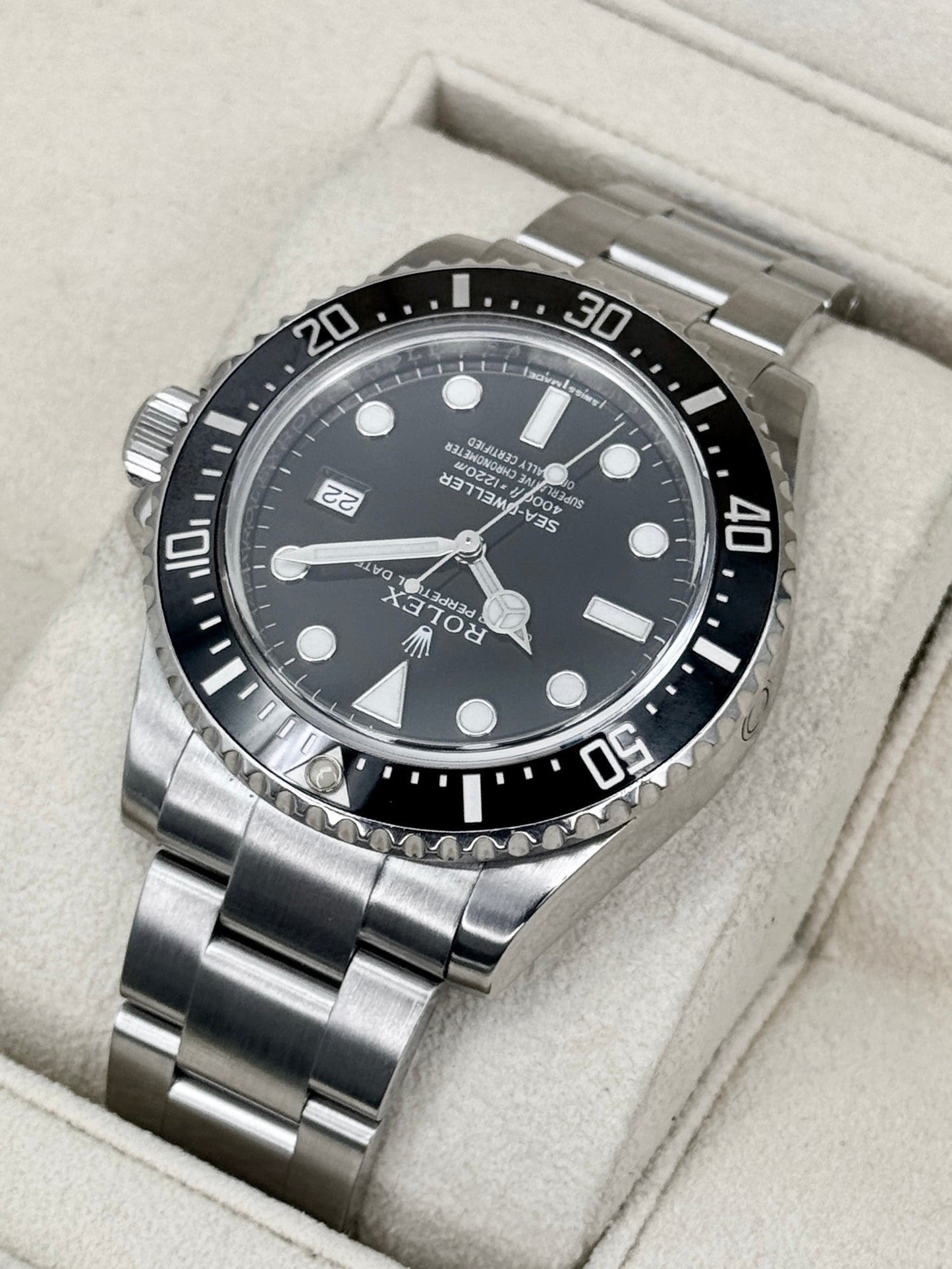 2016 Rolex Sea-Dweller 4000 "SD4K" 40mm 116600 Black Dial