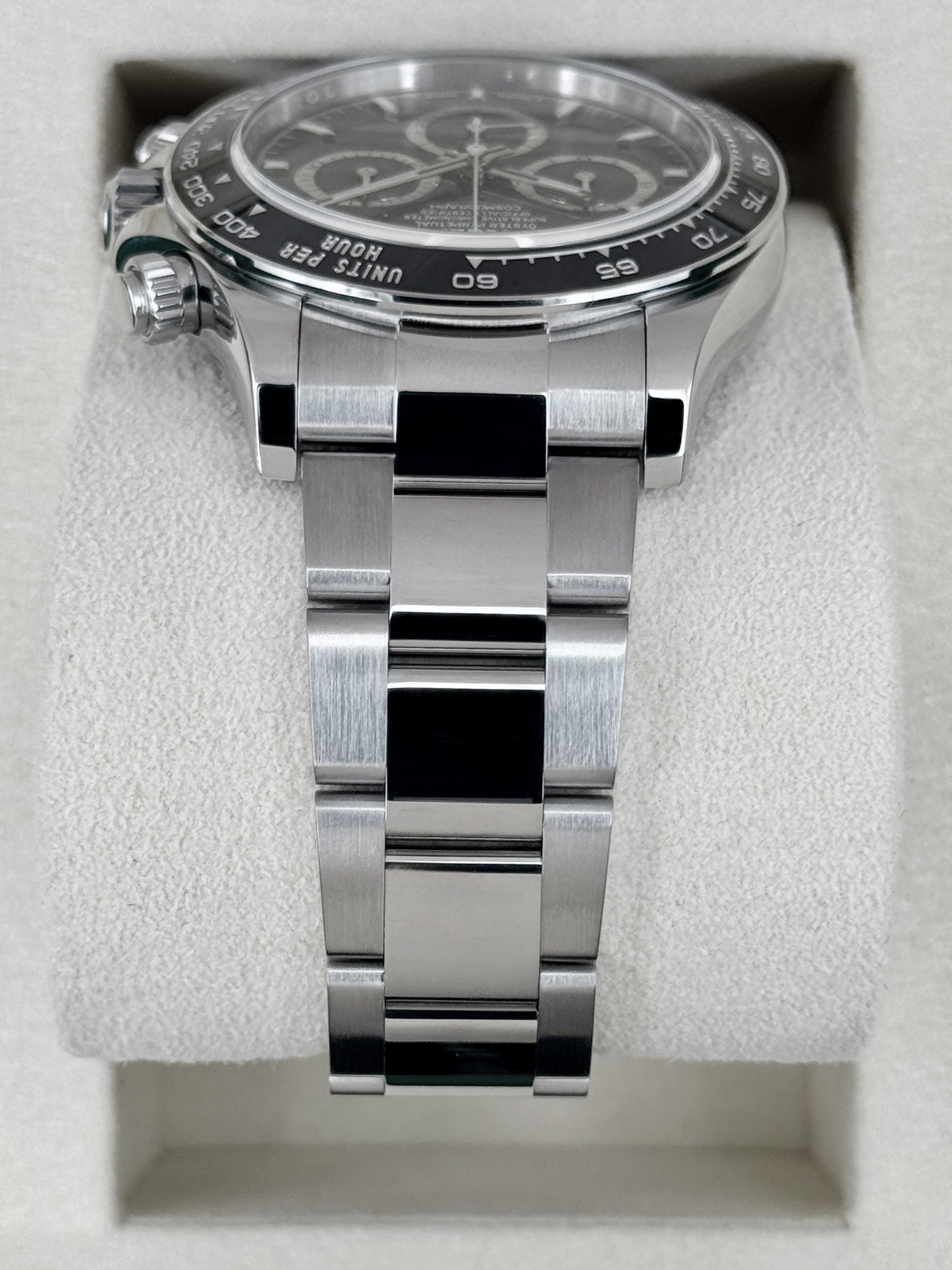 2025 Rolex Daytona 40mm 126500LN Stainless Steel Black Dial