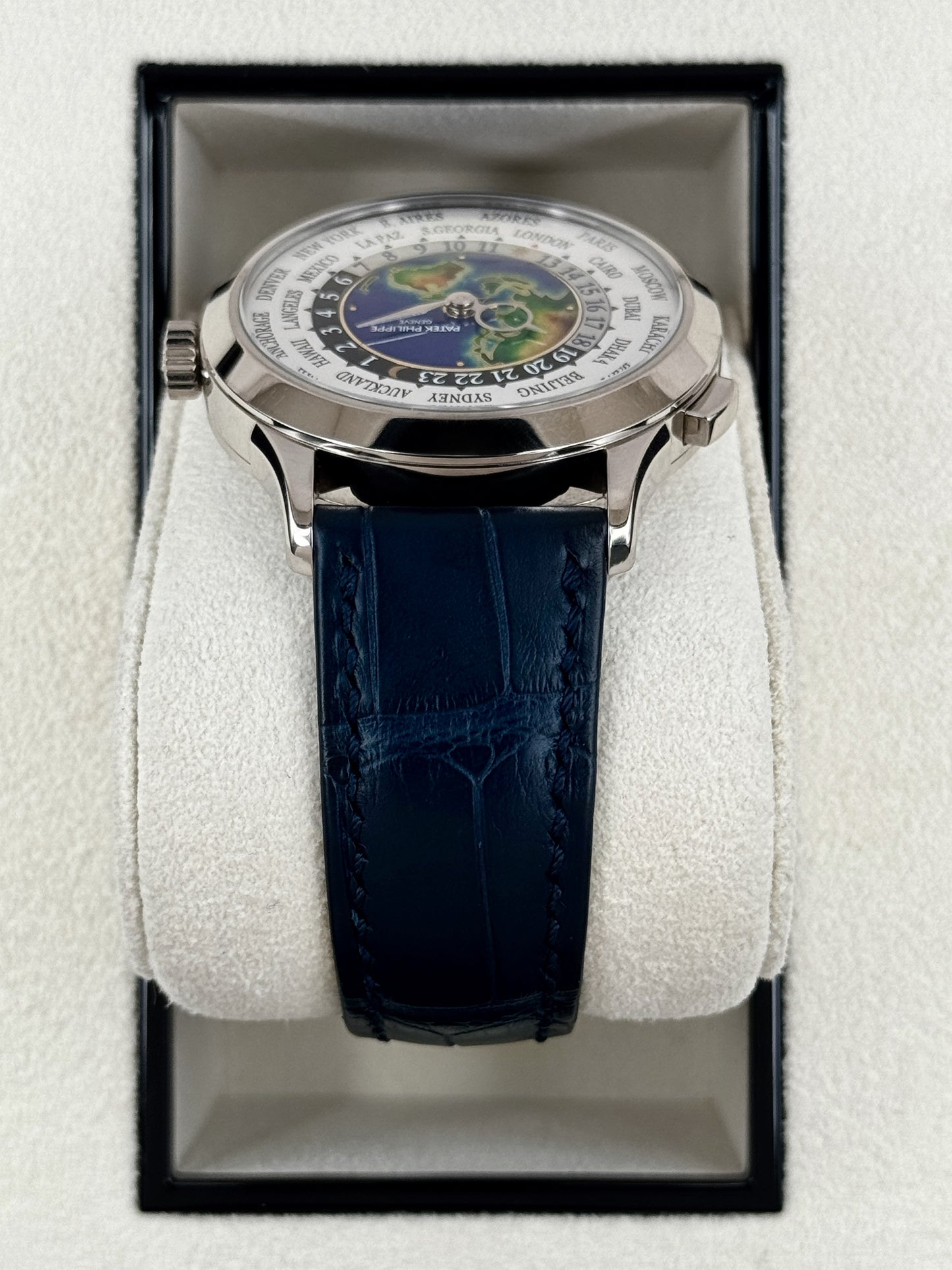 2024 Patek Philippe World Time Complications 38.5mm 5231G White Gold White Dial