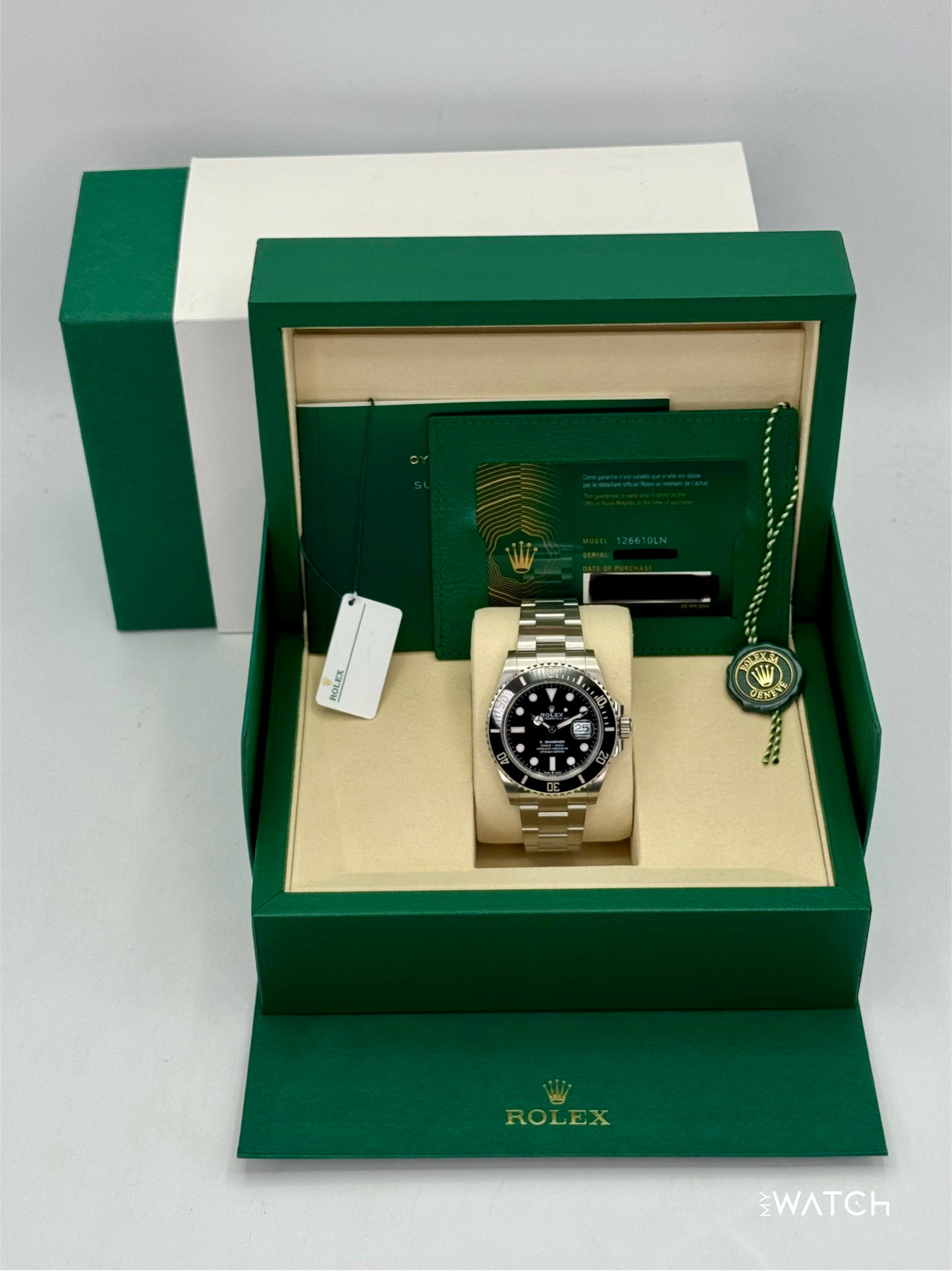 2025 Rolex Submariner 41mm 126610LN Stainless Steel Black Dial - MyWatchLLC