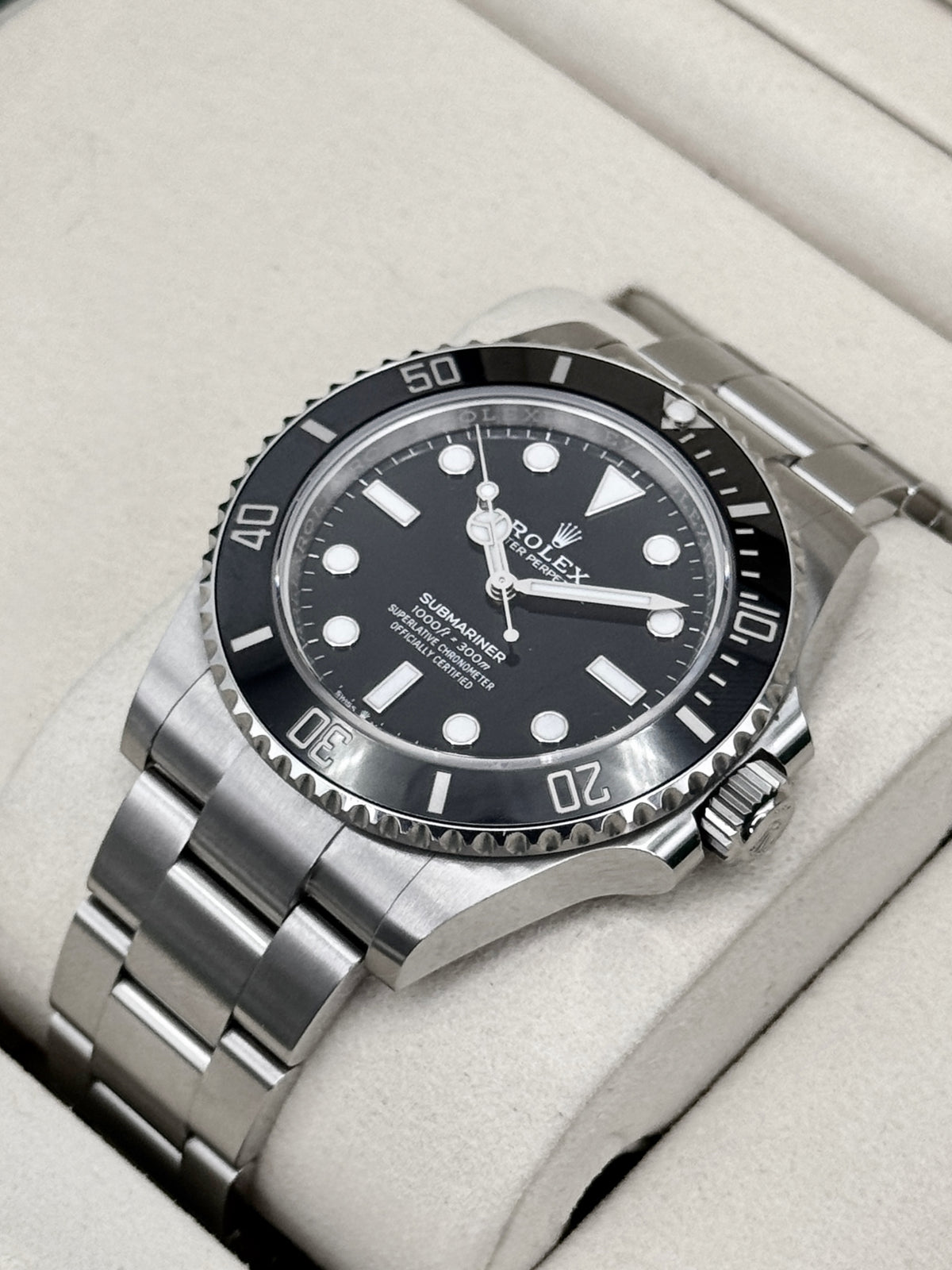 2026 Rolex Submariner 41mm 124060 Stainless Steel Black Dial