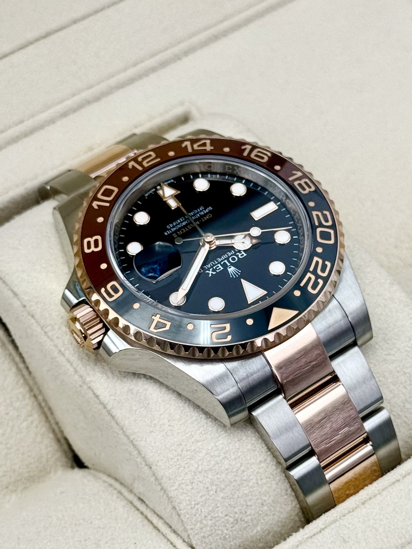 2024 Rolex GMT-Master II "Rootbeer" 40mm 126711CHNR Two-Tone