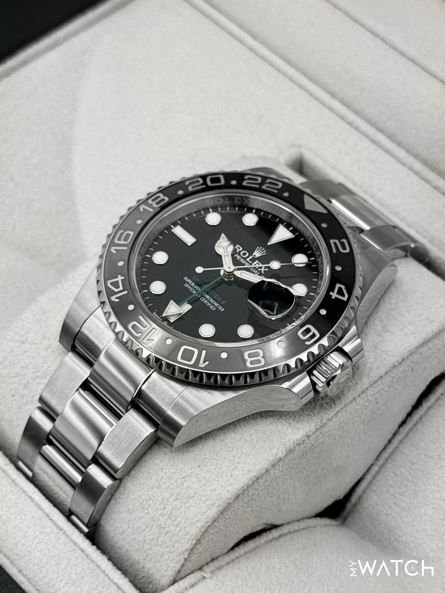 2024 Rolex GMT-Master II "Bruce Wayne" 40mm 126710GRNR Oyster