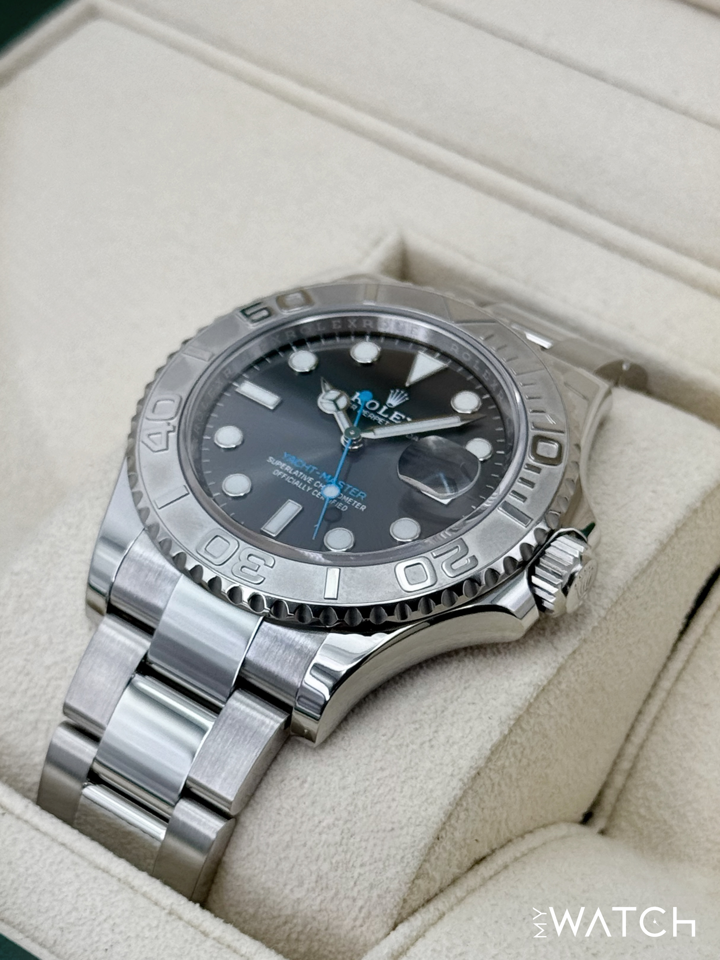 2022 Rolex Yacht-Master 40mm 126622 Stainless Steel Rhodium Dial