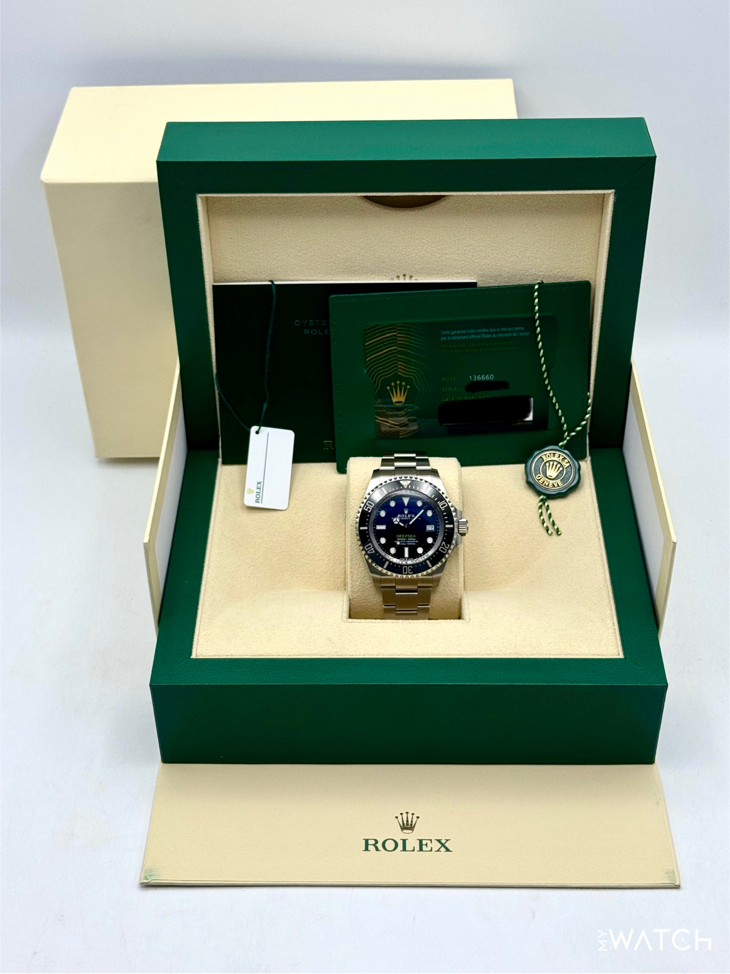 2024 Rolex Deepsea "James Cameron" 44mm 136660 Blue Dial - MyWatchLLC