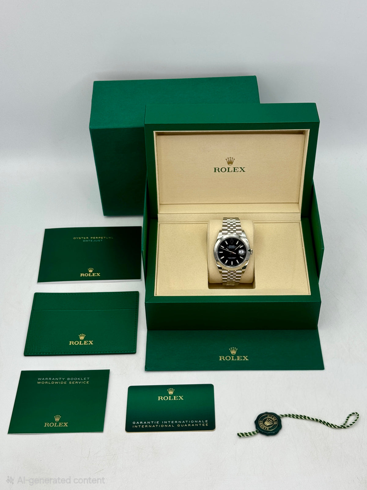 NEW 2026 Rolex Datejust 41mm 126300 Stainless Steel Jubilee Black Dial