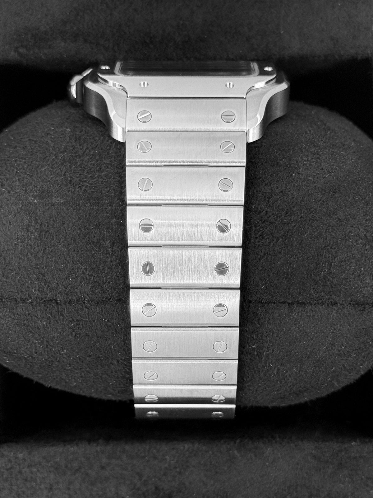 NEW 2026 Cartier Santos De Cartier 39mm WSSA0071 Stainless Steel Blue Dial