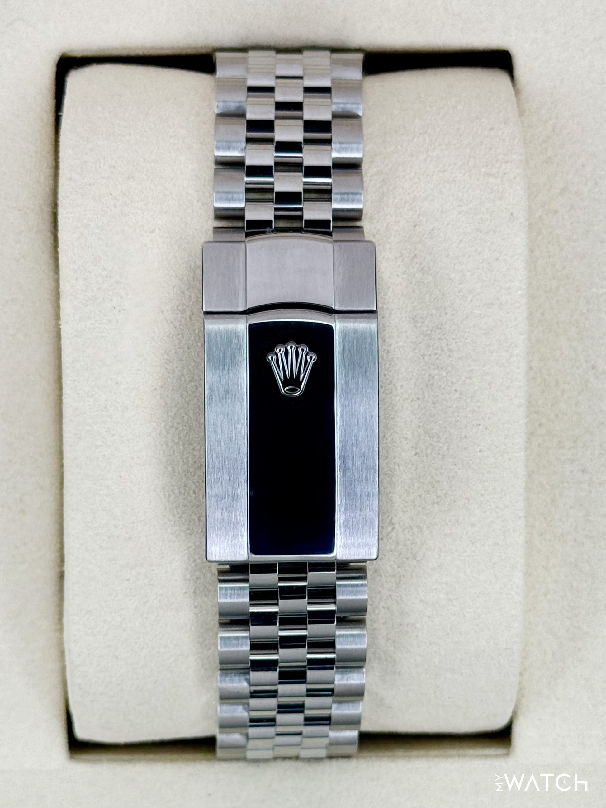 NEW 2026 Rolex Datejust 41mm 126334 Stainless Steel Jubilee Black Diamond Dial - MyWatchLLC