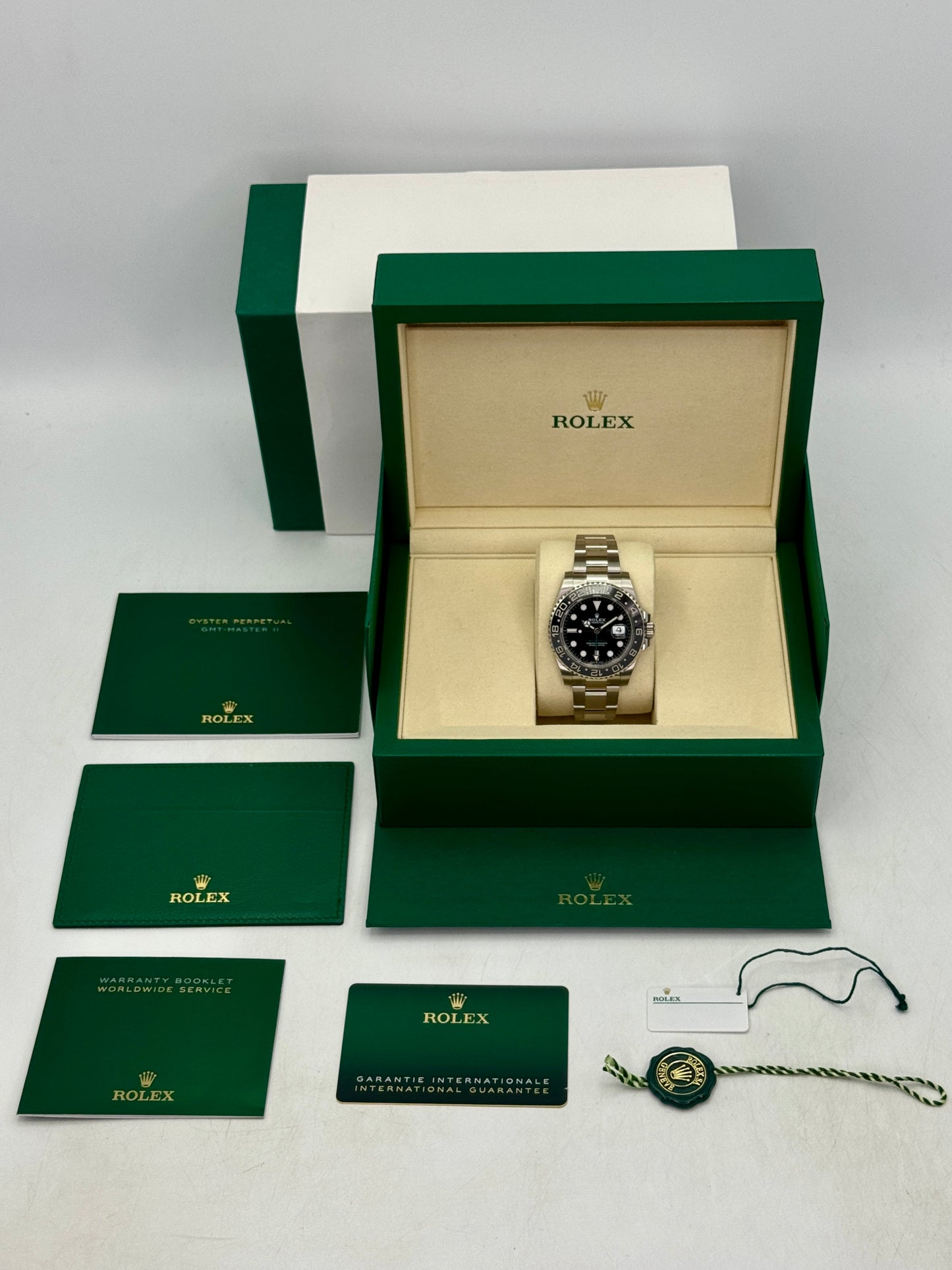 2025 Rolex GMT-Master II "Bruce Wayne" 40mm 126710GRNR Oyster