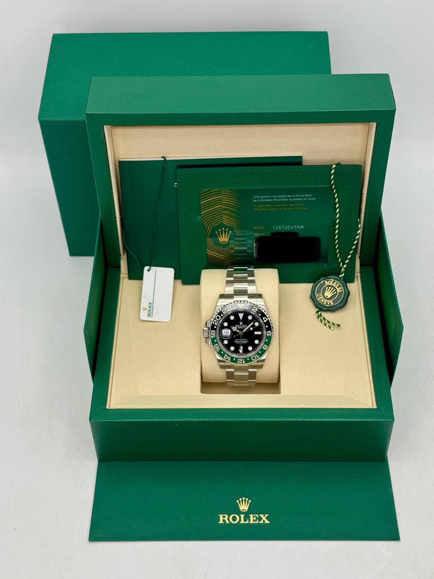 NEW 2026 Rolex GMT-Master II Sprite 40mm 126720VTNR Oyster (STICKERED)