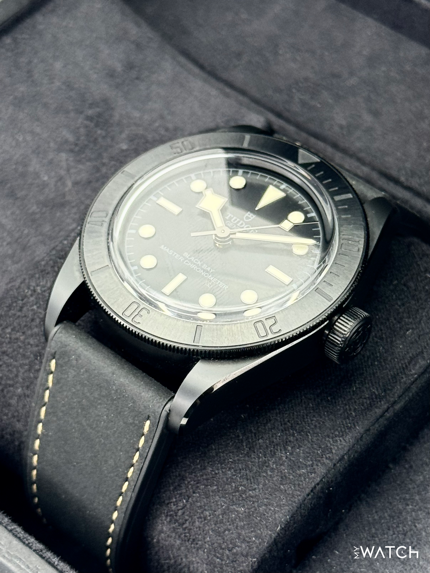 2021 Tudor Black Bay 41mm 79210CNU Ceramic Black Domed Dial - MyWatchLLC