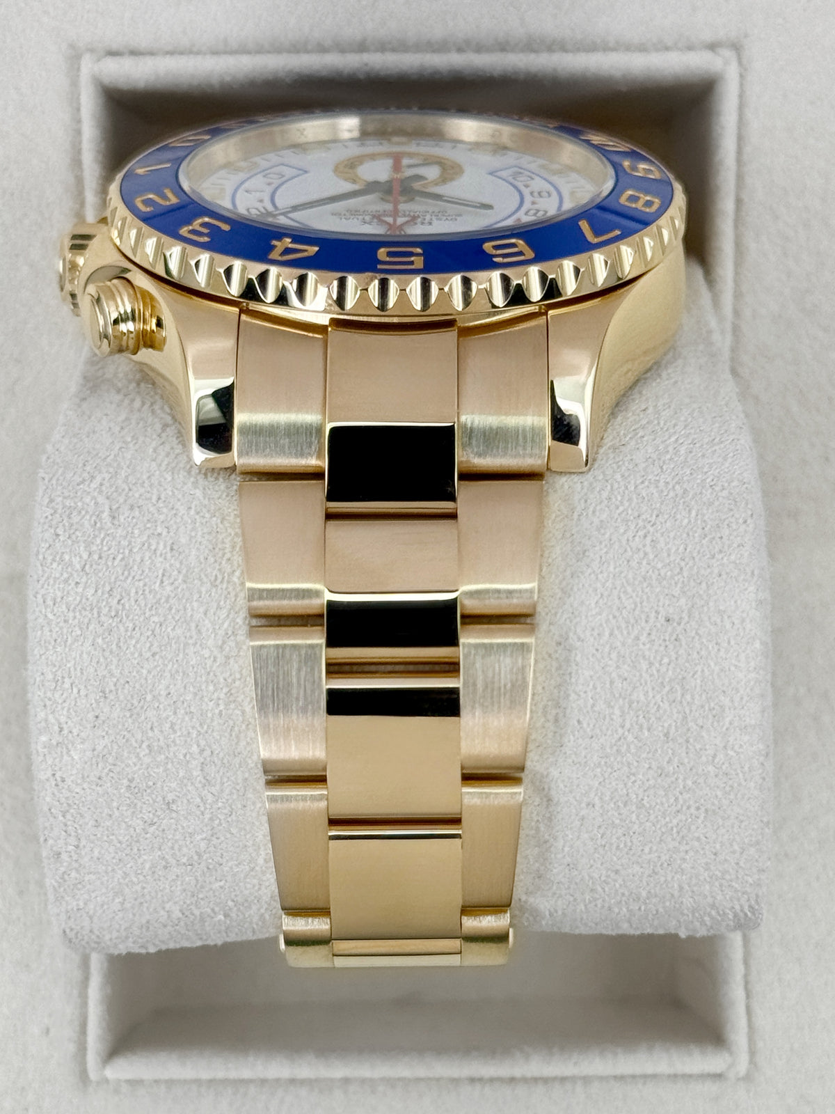 2017 Rolex Yacht-Master II 44mm 116688 18K Yellow Gold White Dial (Rolex Warranty)