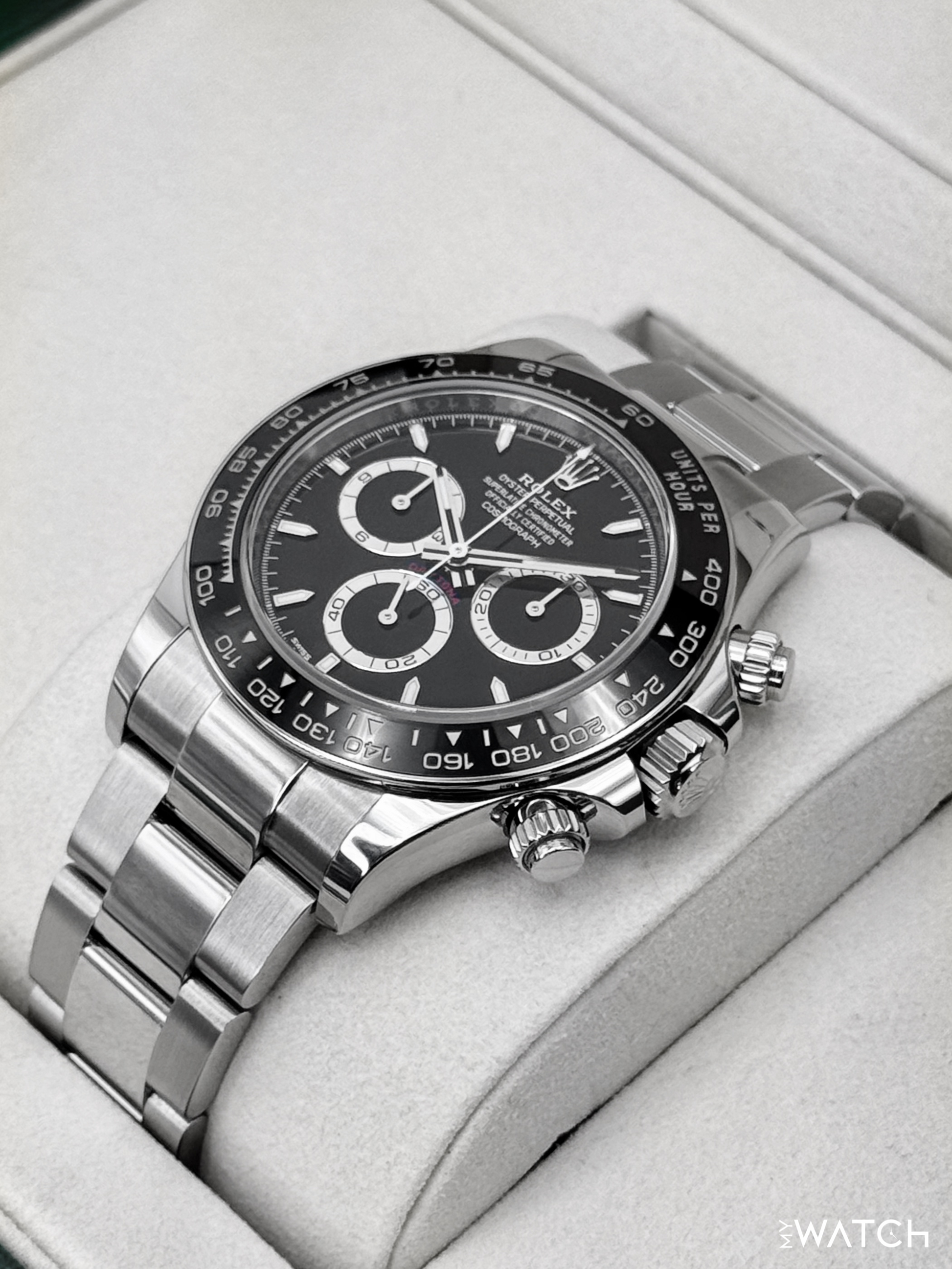 2025 Rolex Daytona 40mm 126500LN Stainless Steel Black Dial - MyWatchLLC