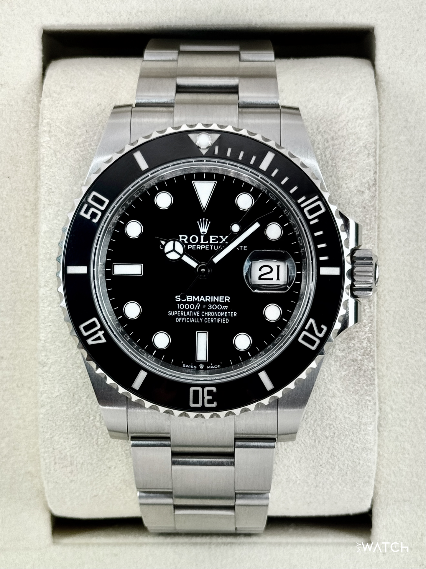 2026 Rolex Submariner 41mm 126610LN Stainless Steel Black Dial - MyWatchLLC