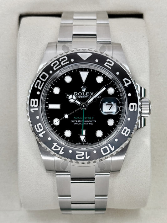 NEW 2026 Rolex GMT-Master II Bruce Wayne 40mm 126710GRNR Oyster (NEW STYLE CARD)