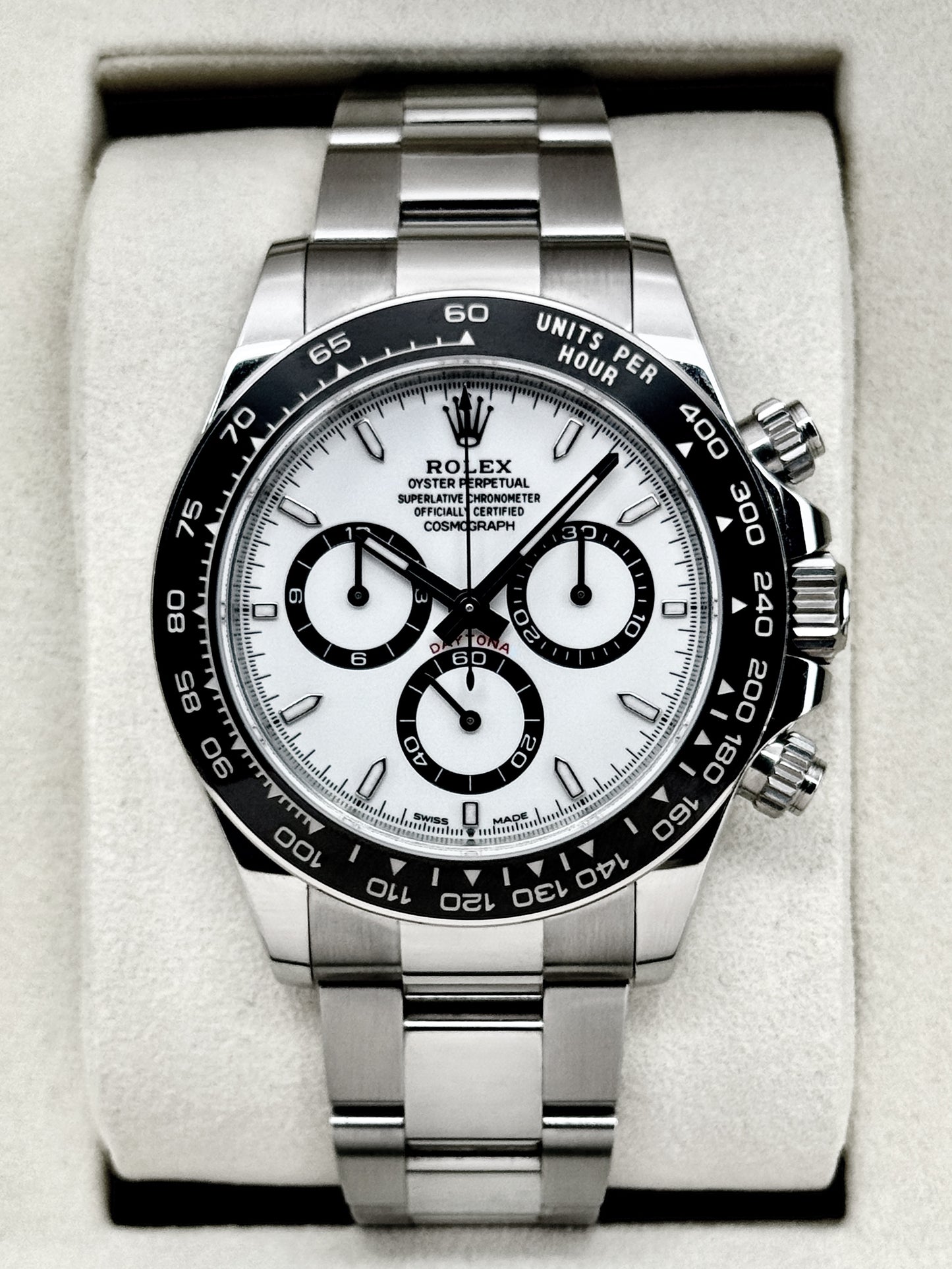 2025 Rolex Daytona 40mm 126500LN Stainless Steel Panda Dial