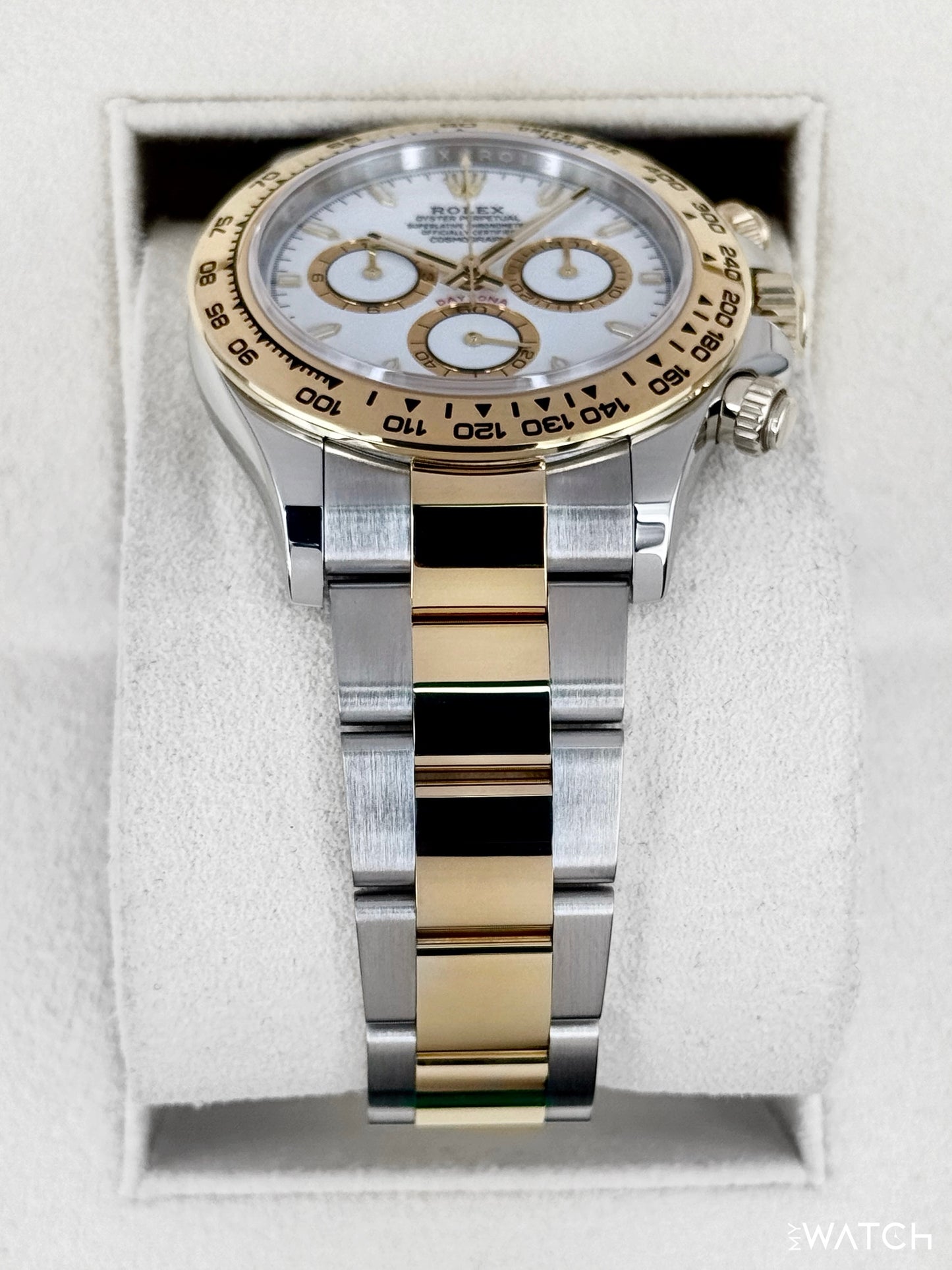 2024 Rolex Daytona 40mm 126503 Two-Tone White Dial - MyWatchLLC