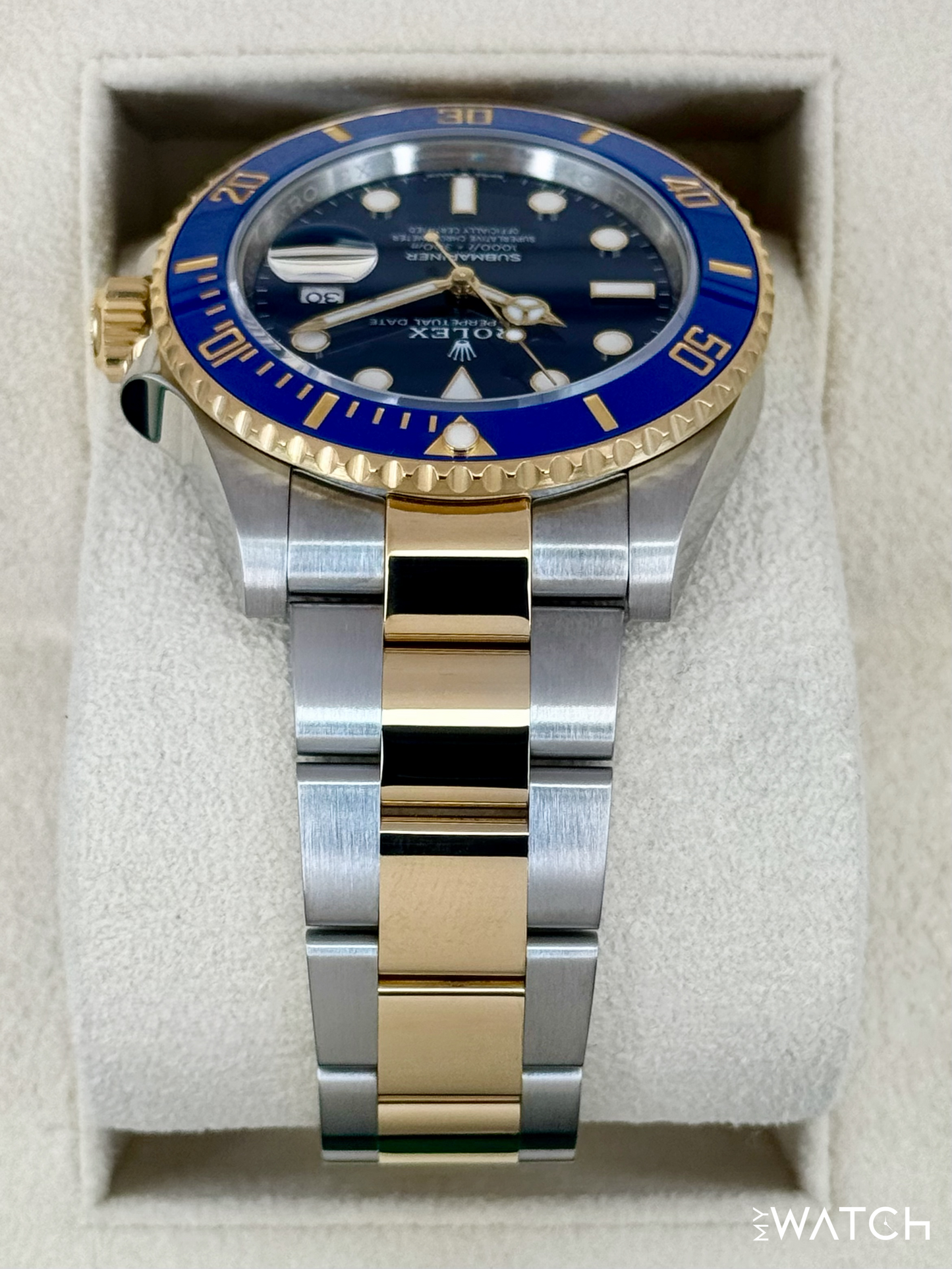 2024 Rolex Submariner "Bluesy" 41mm 126613LB Two-Tone Blue Dial - MyWatchLLC