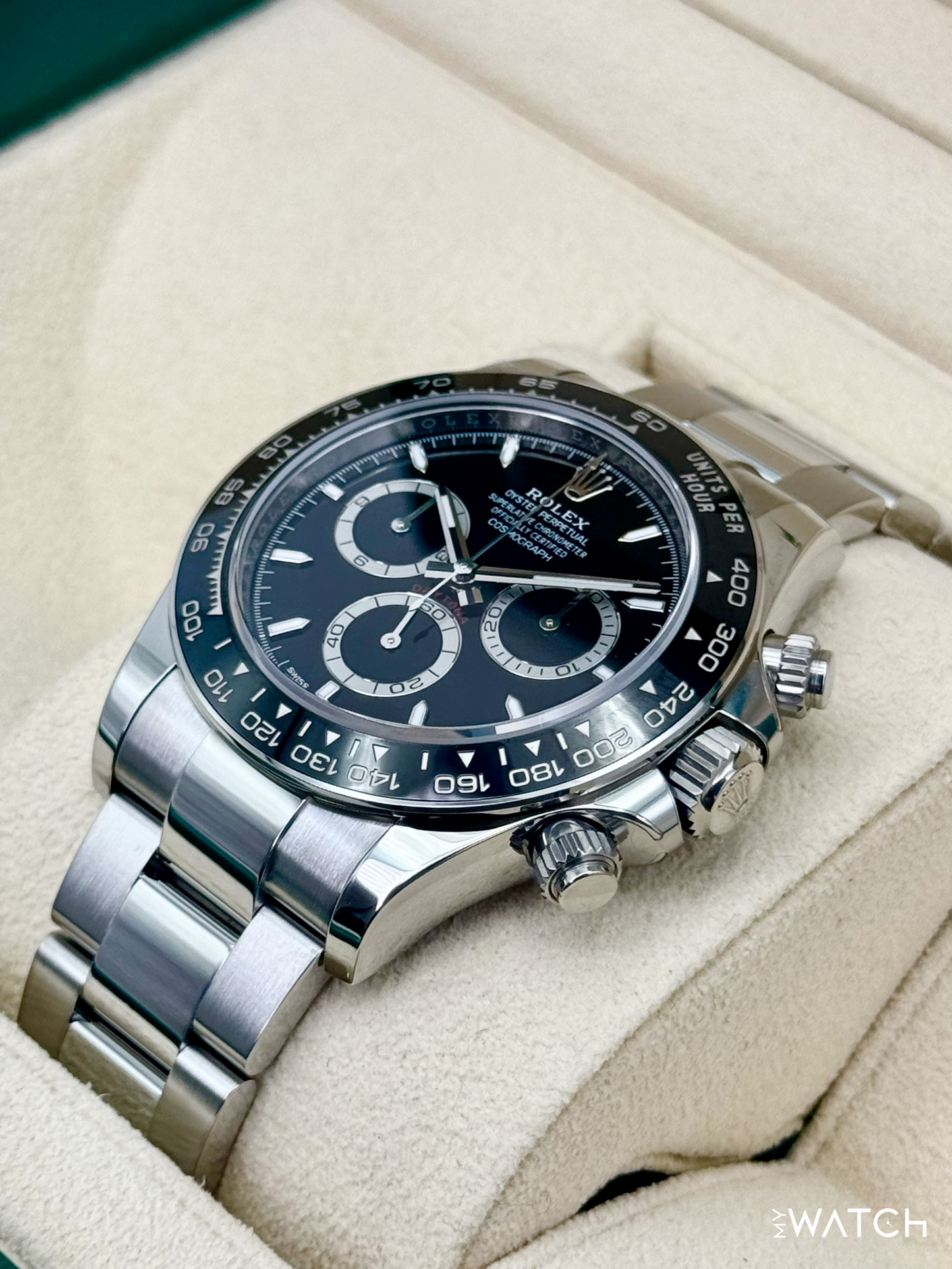2024 Rolex Daytona 40mm 126500LN Stainless Steel Black Dial