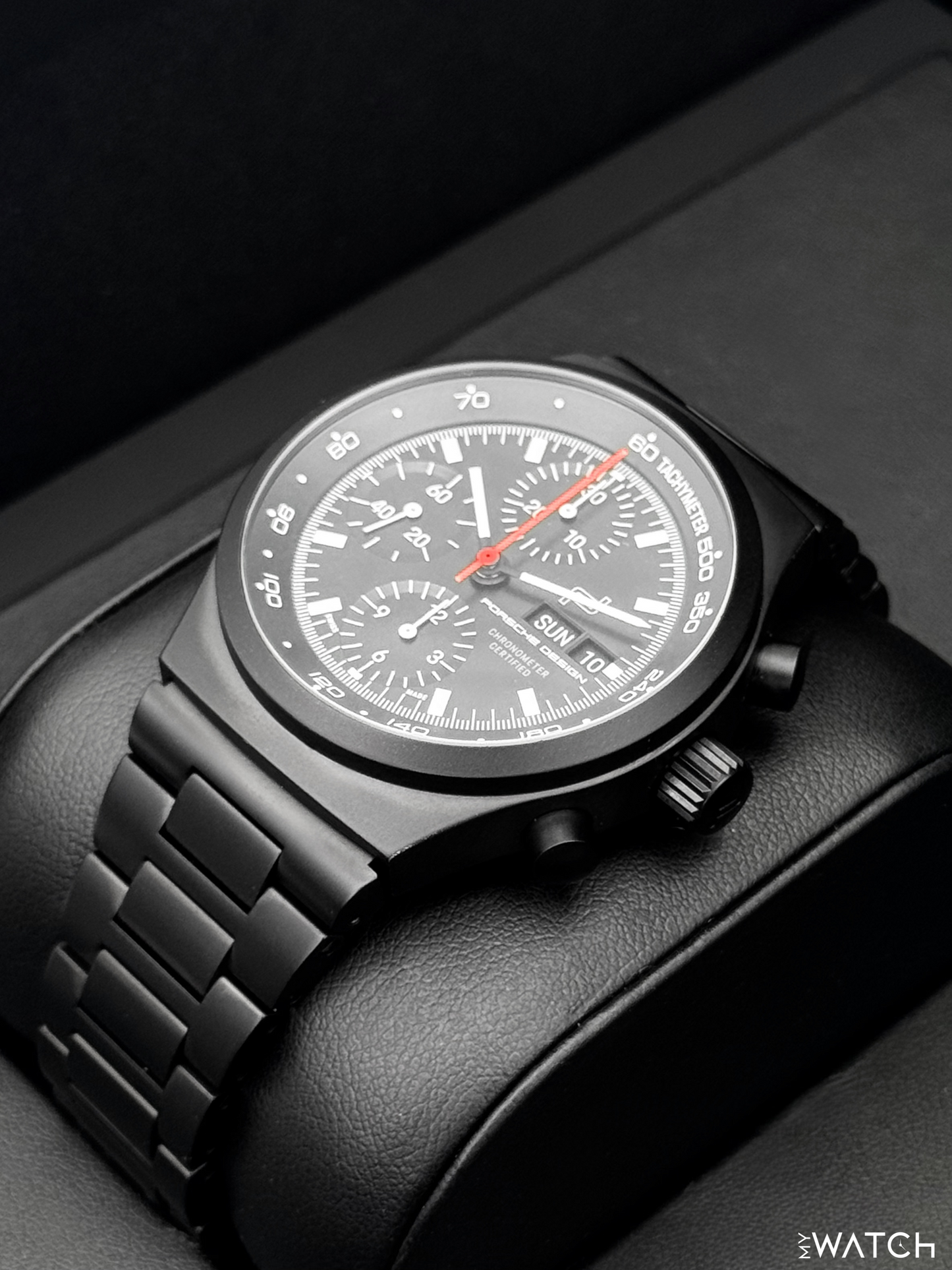 NEW 2025 Porsche Design Numbered Edition 41mm 6043.7.01.001.01.5 Titanium Black Dial