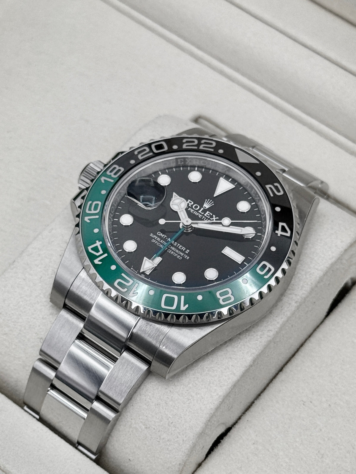 2026 Rolex GMT-Master II Sprite 40mm 126720VTNR Oyster (STICKERED)