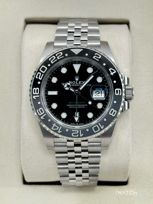 NEW 2025 Rolex GMT-Master II "Bruce Wayne" 40mm 126710GRNR Jubilee - MyWatchLLC