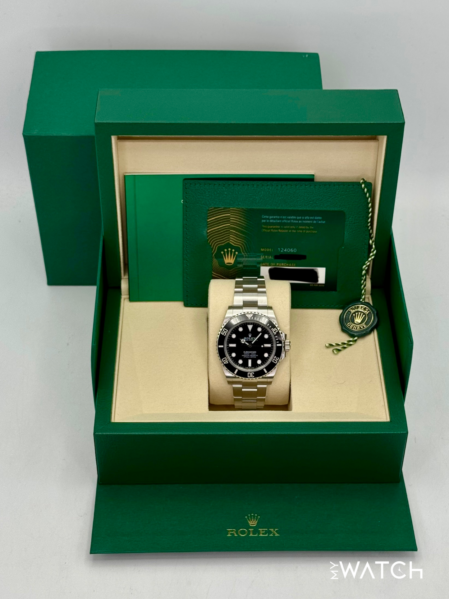 NEW 2025 Rolex Submariner 41mm 124060 Stainless Steel Black Dial