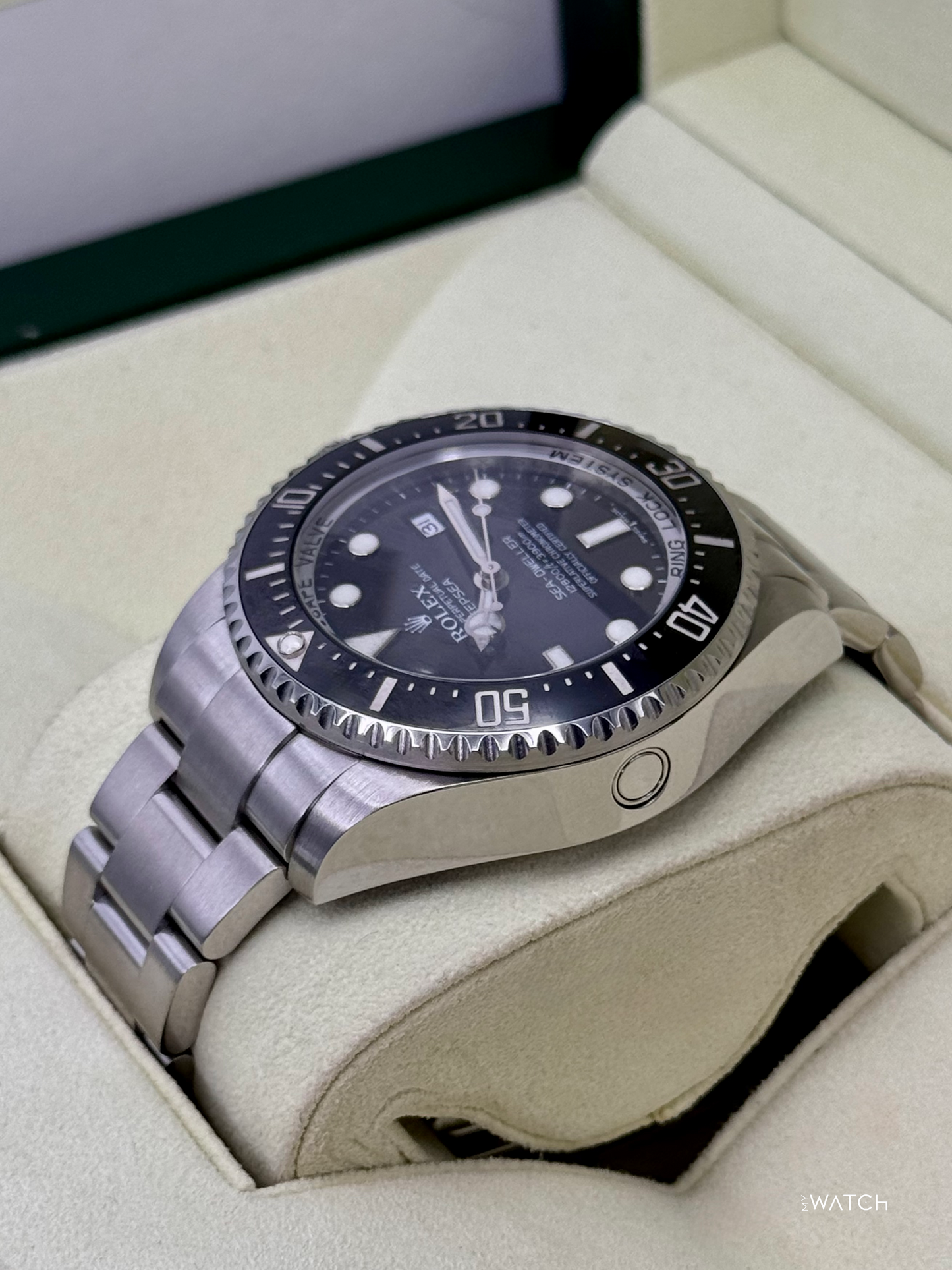 2010 Rolex Deepsea 44mm 116660 Stainless Steel Black Dial