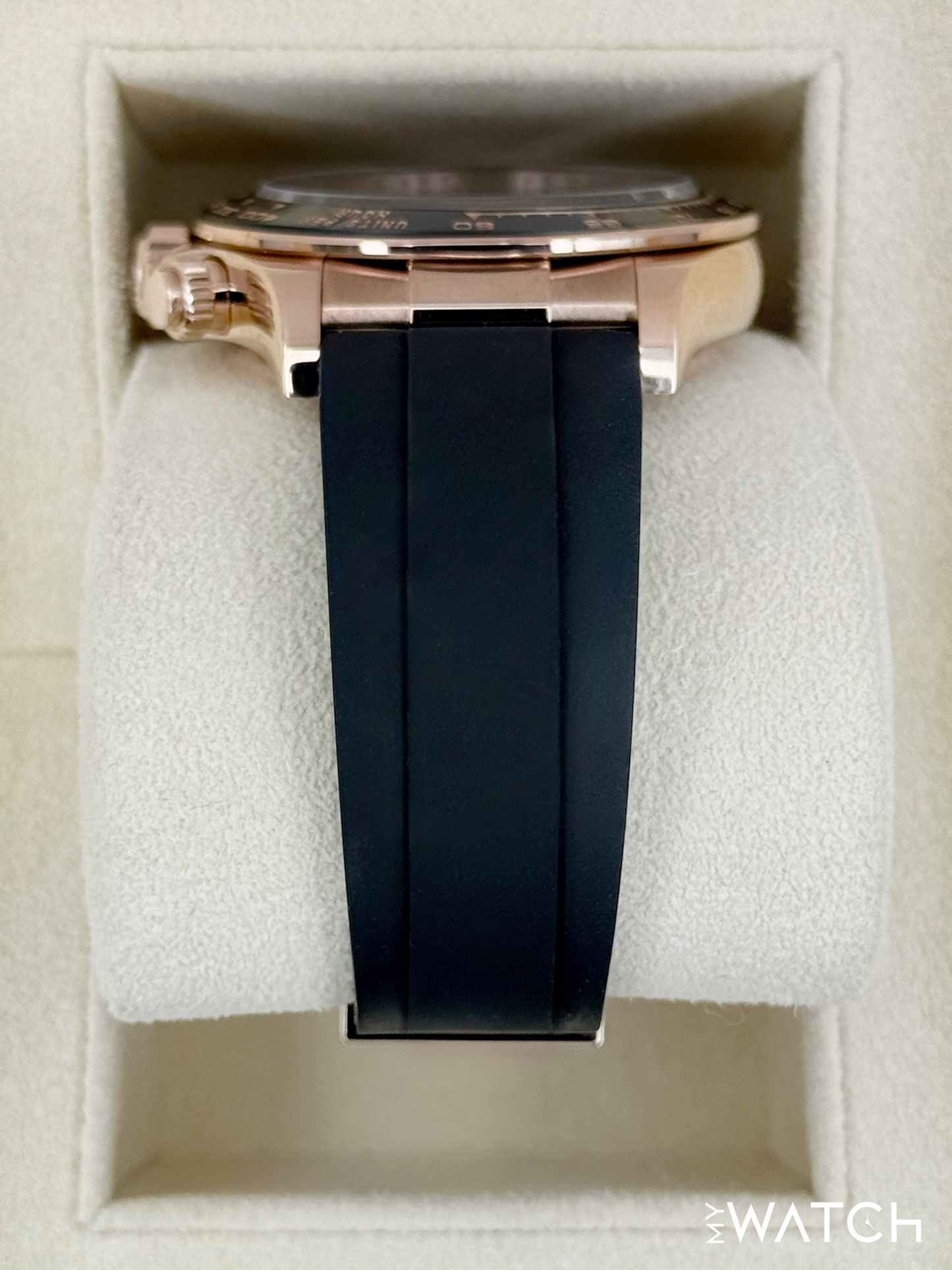 NEW 2025 Rolex Daytona 40mm 126515LN Rose Gold Oysterflex Sundust Dial