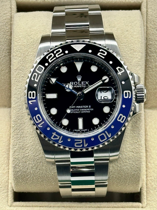 2014 Rolex GMT Master II "Batman" 116710BLNR Stainless Steel Oyster - MyWatchLLC