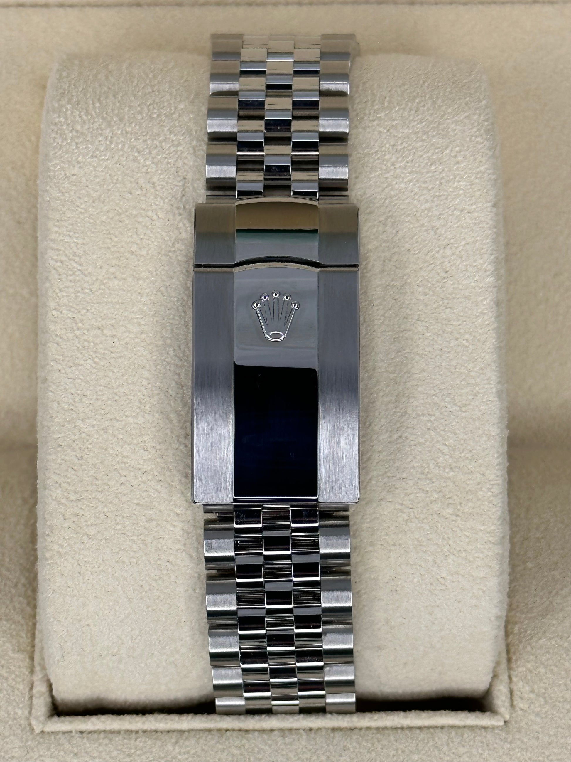 NEW 2023 Rolex Datejust 36mm 126200 Jubilee Blue Stick Dial - MyWatchLLC