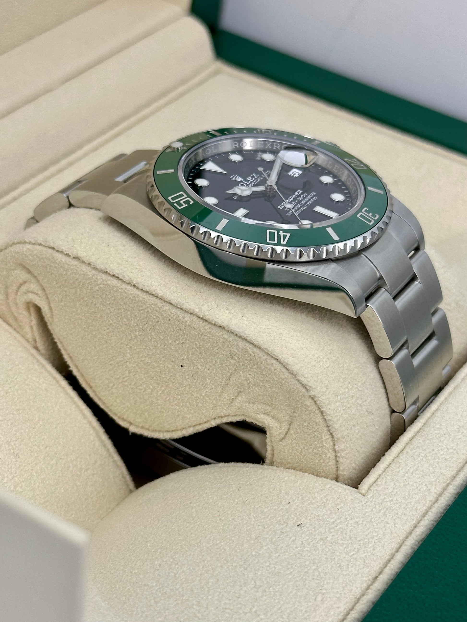 NEW 2022 Rolex Submariner Date “Starbucks” 41mm 126610LV Oyster Black Dial - MyWatchLLC