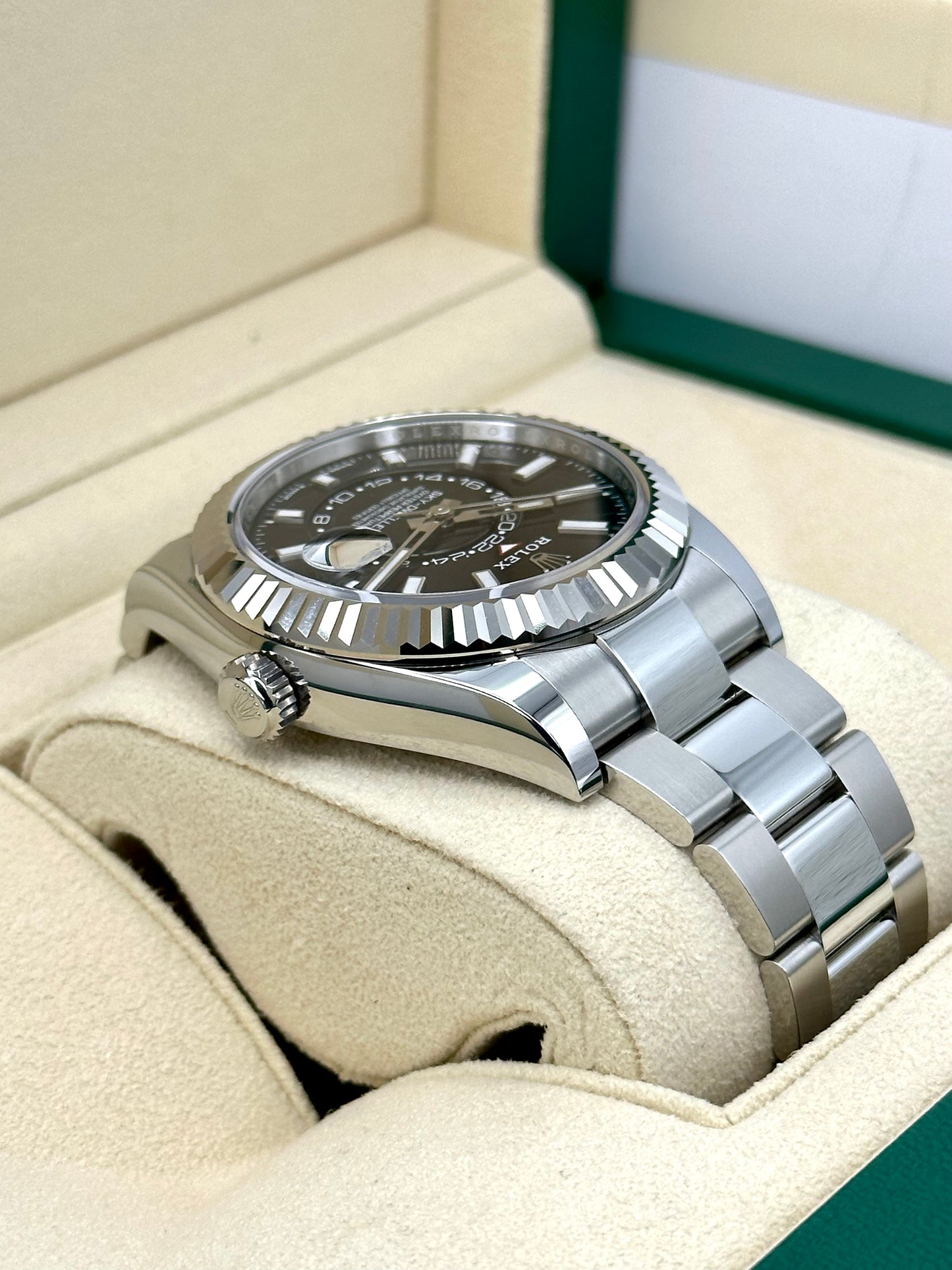 NEW 2023 Rolex Sky-Dweller 42mm 336934 Oyster Black Dial - MyWatchLLC
