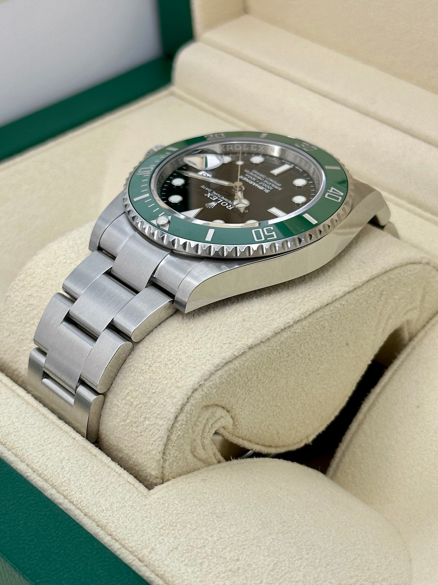 NEW 2022 Rolex Submariner Date “Starbucks” 41mm 126610LV Oyster Black Dial - MyWatchLLC