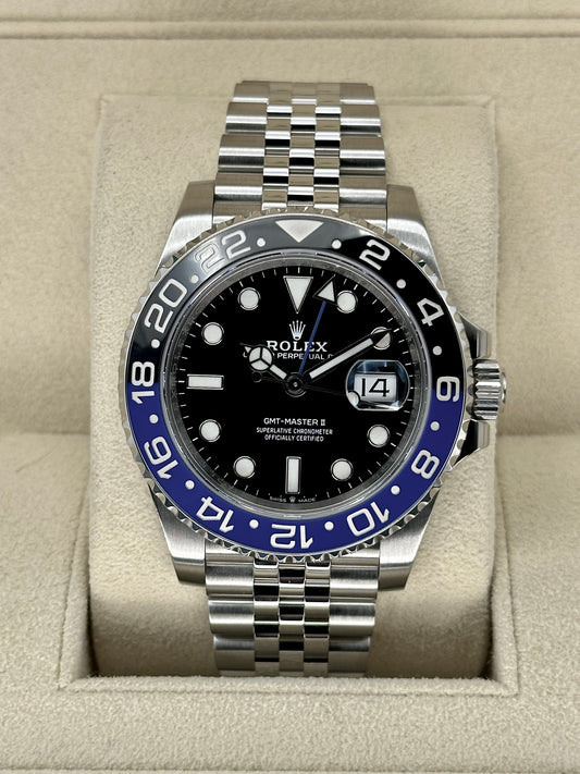 2021 Rolex GMT-Master II "Batgirl" 40mm 126710BLNR Jubilee Black Dial - MyWatchLLC