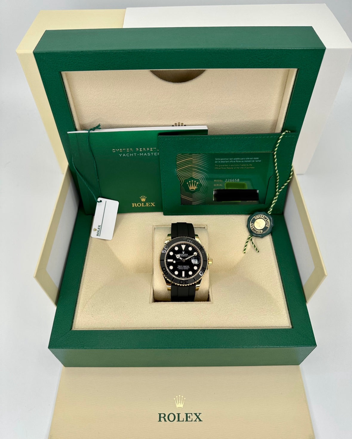 Rolex yacht master box sale