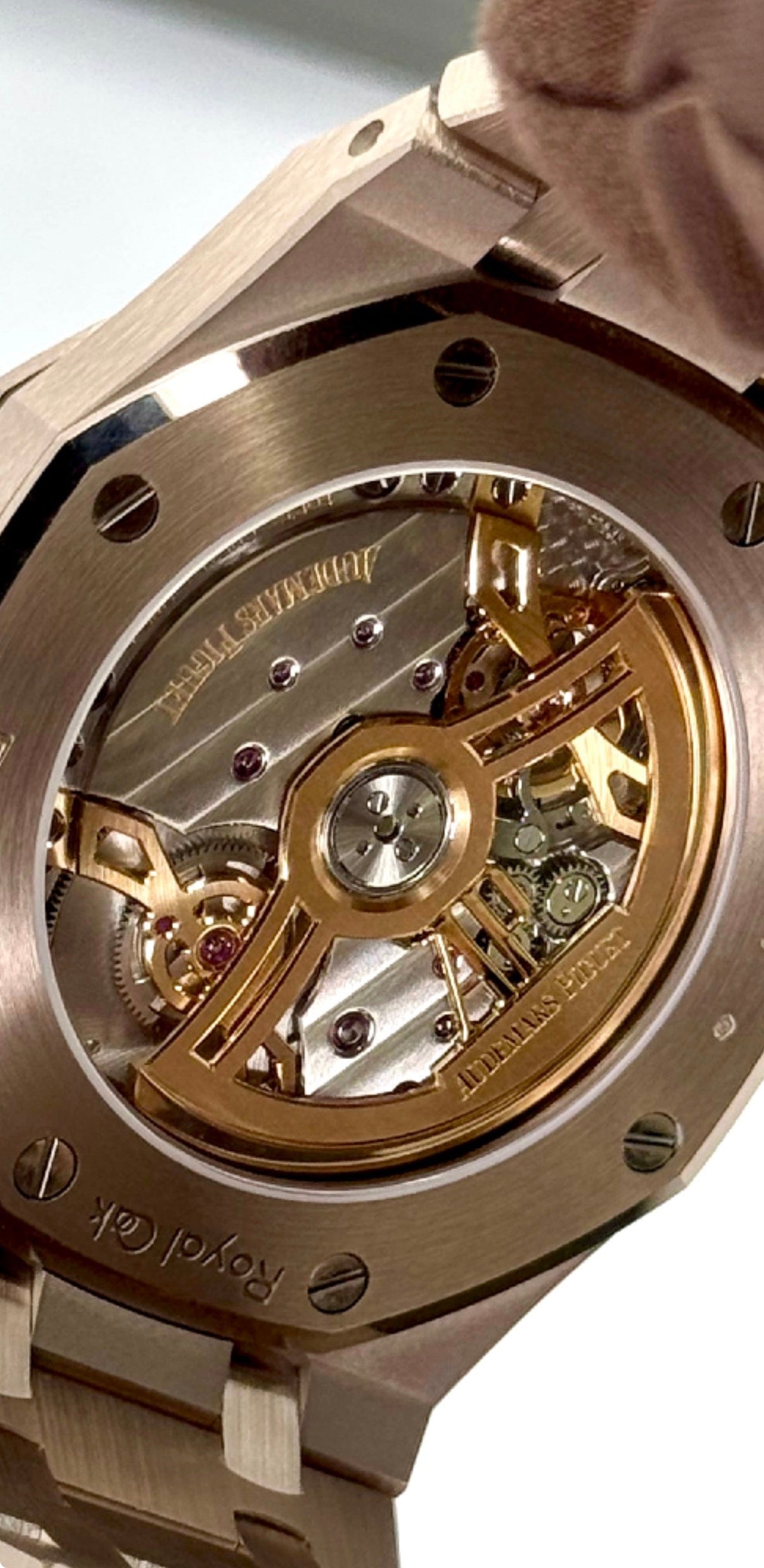 NEW 2025 Audemars Piguet Royal Oak 41mm 26674SG 18kt Sand Gold Perpetual Calendar