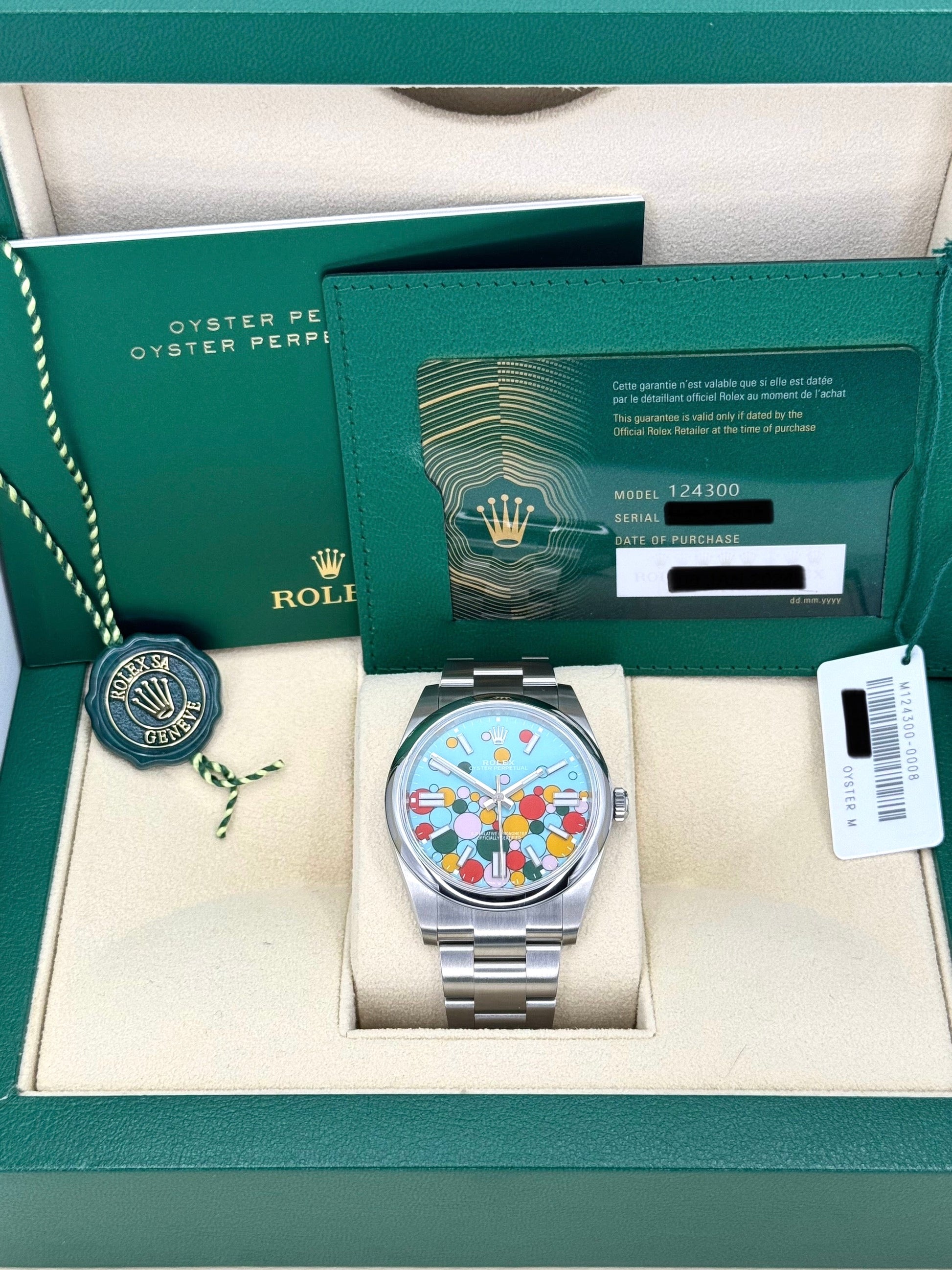 NEW 2023 Rolex Oyster Perpetual 41mm Celebration Dial - MyWatchLLC