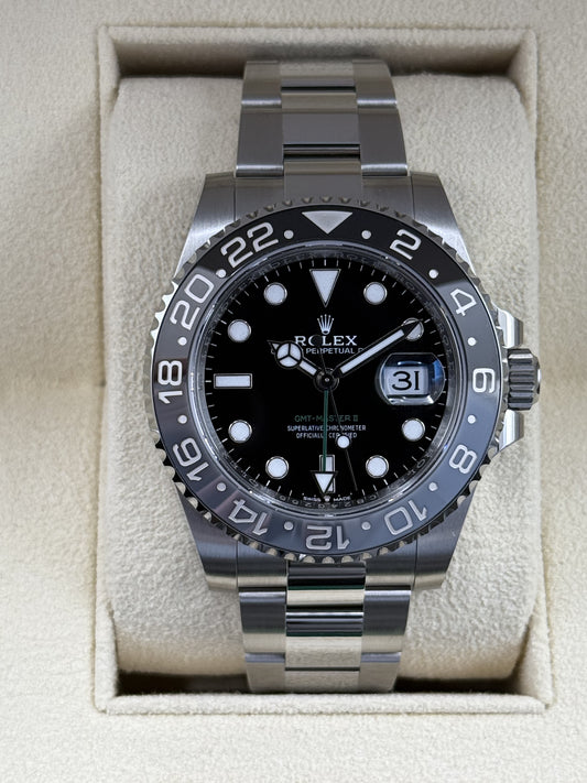 NEW 2024 Rolex GMT-Master II "Bruce Wayne" 40mm 126710GRNR Oyster - MyWatchLLC